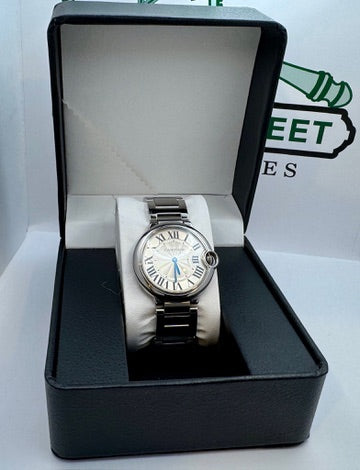 Case #119 — Cartier Ballon Bleu 36mm Quartz Ref. W69011Z4