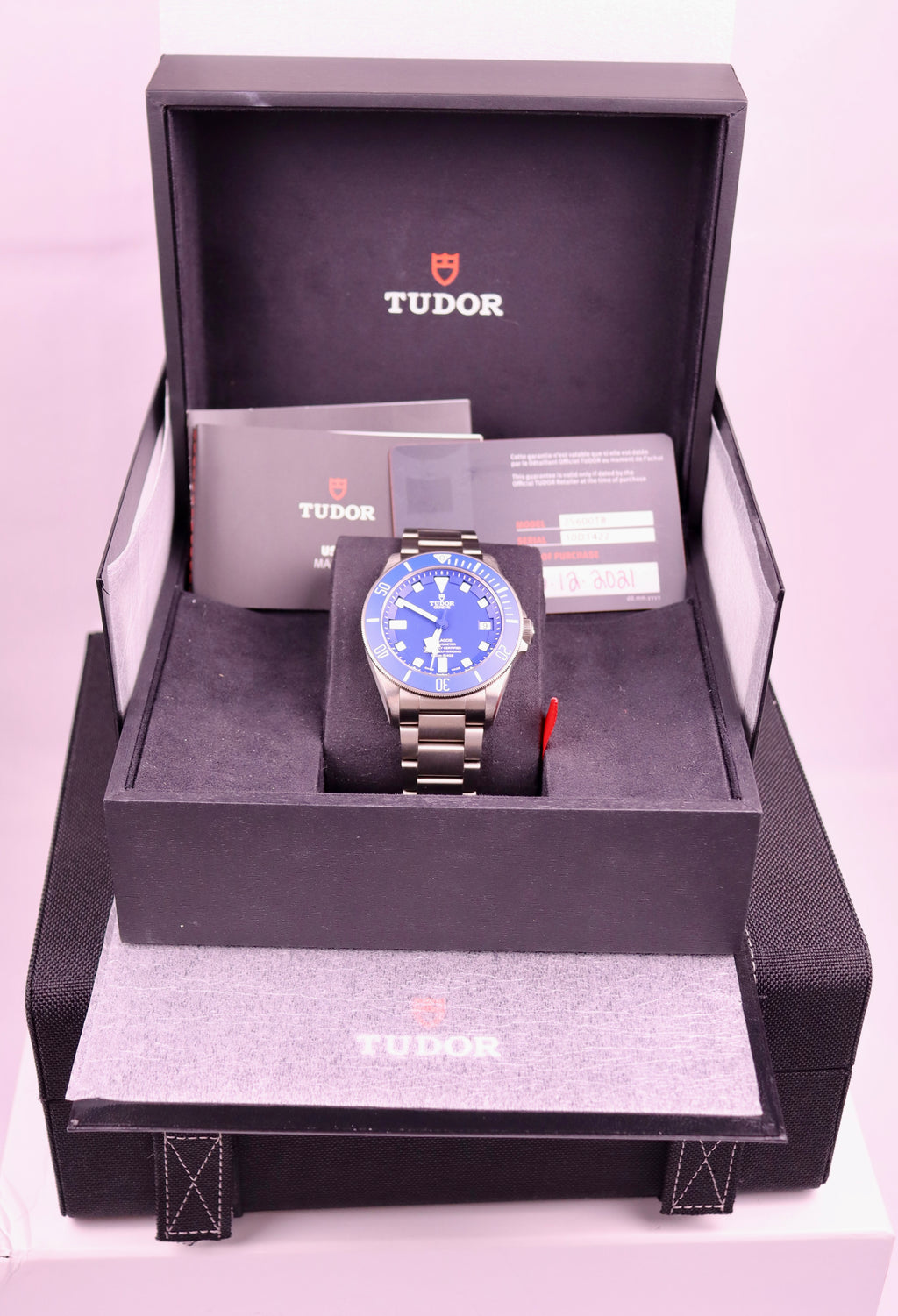 Case #557 — Tudor Pelagos (Blue) Ref. 25600TB