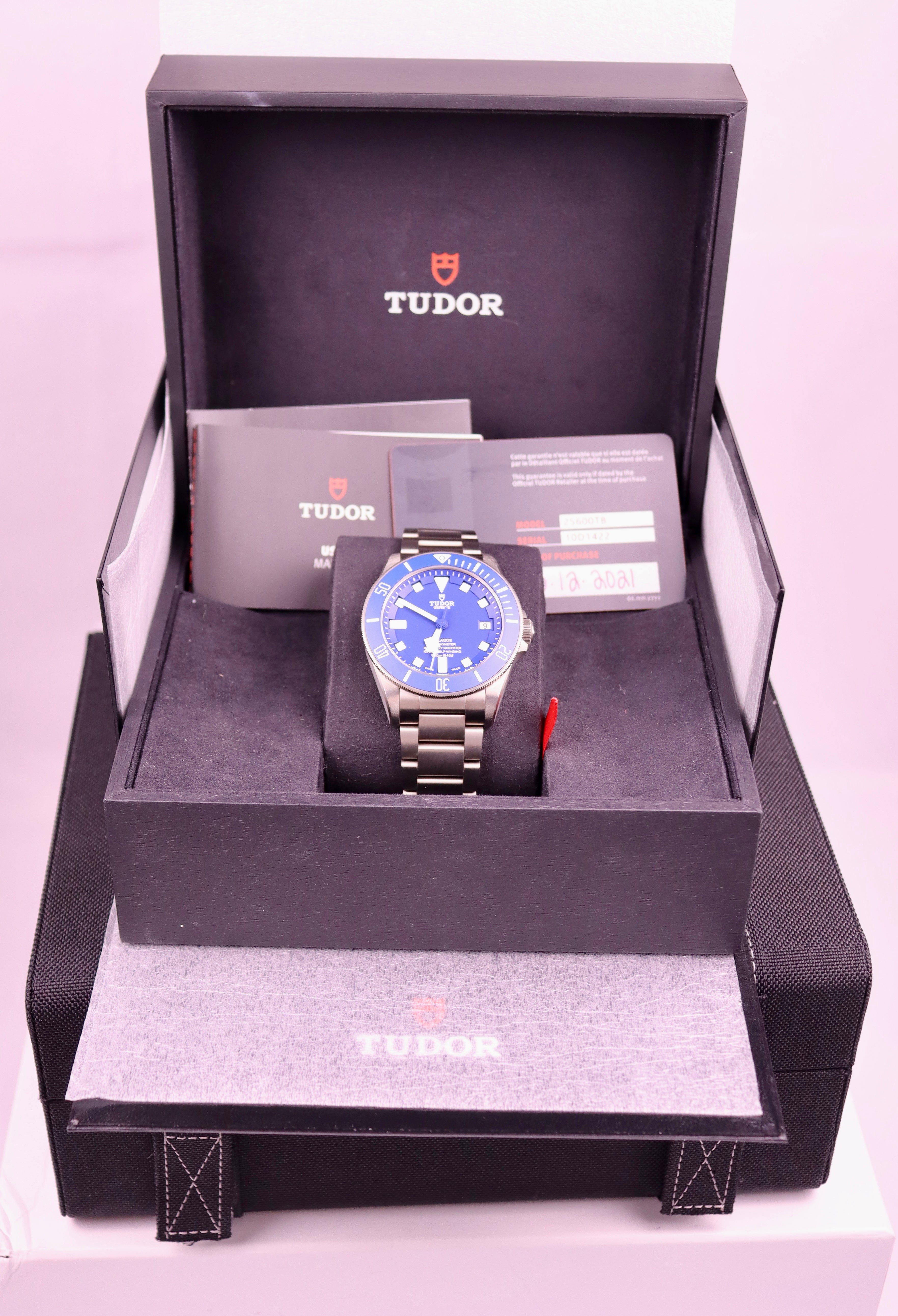 Case #557 — Tudor Pelagos (Blue) Ref. 25600TB