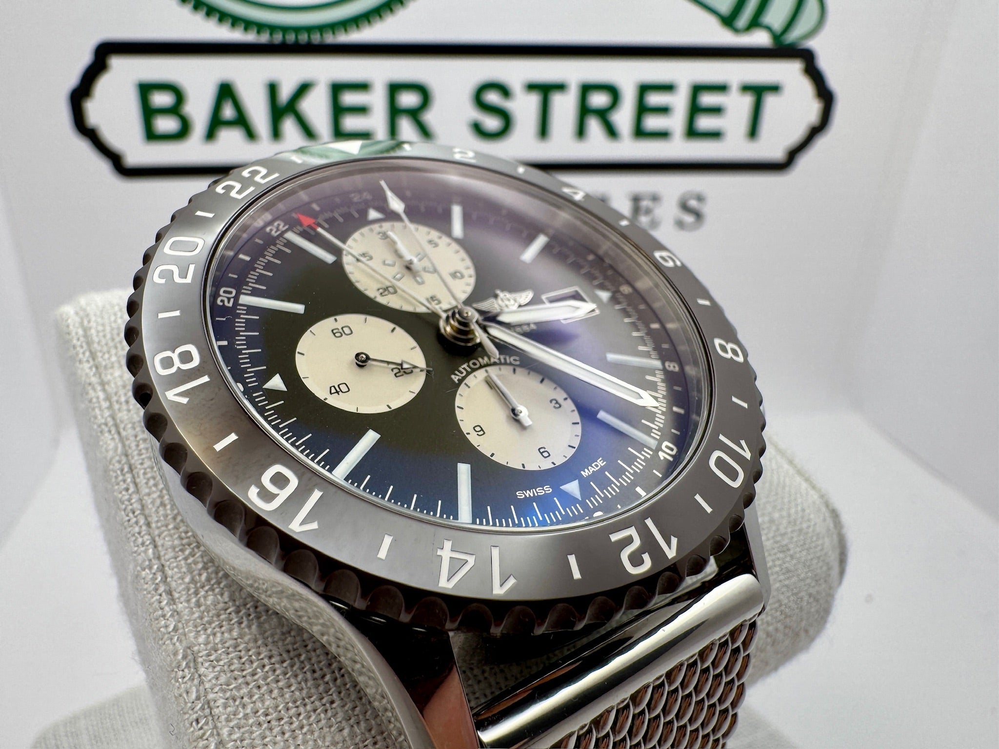 Case #82 – Breitling Chronoliner Y2431016 "Chocolate Brown"