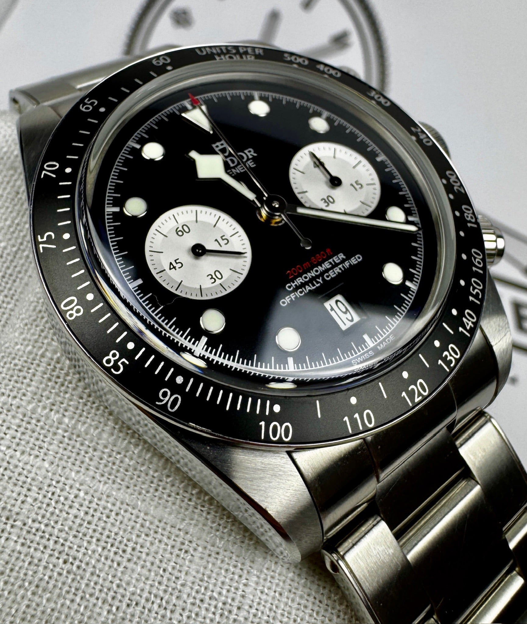 Case #58-  Pre-Owned Tudor Black Bay Chronograph Ref. M79360N —