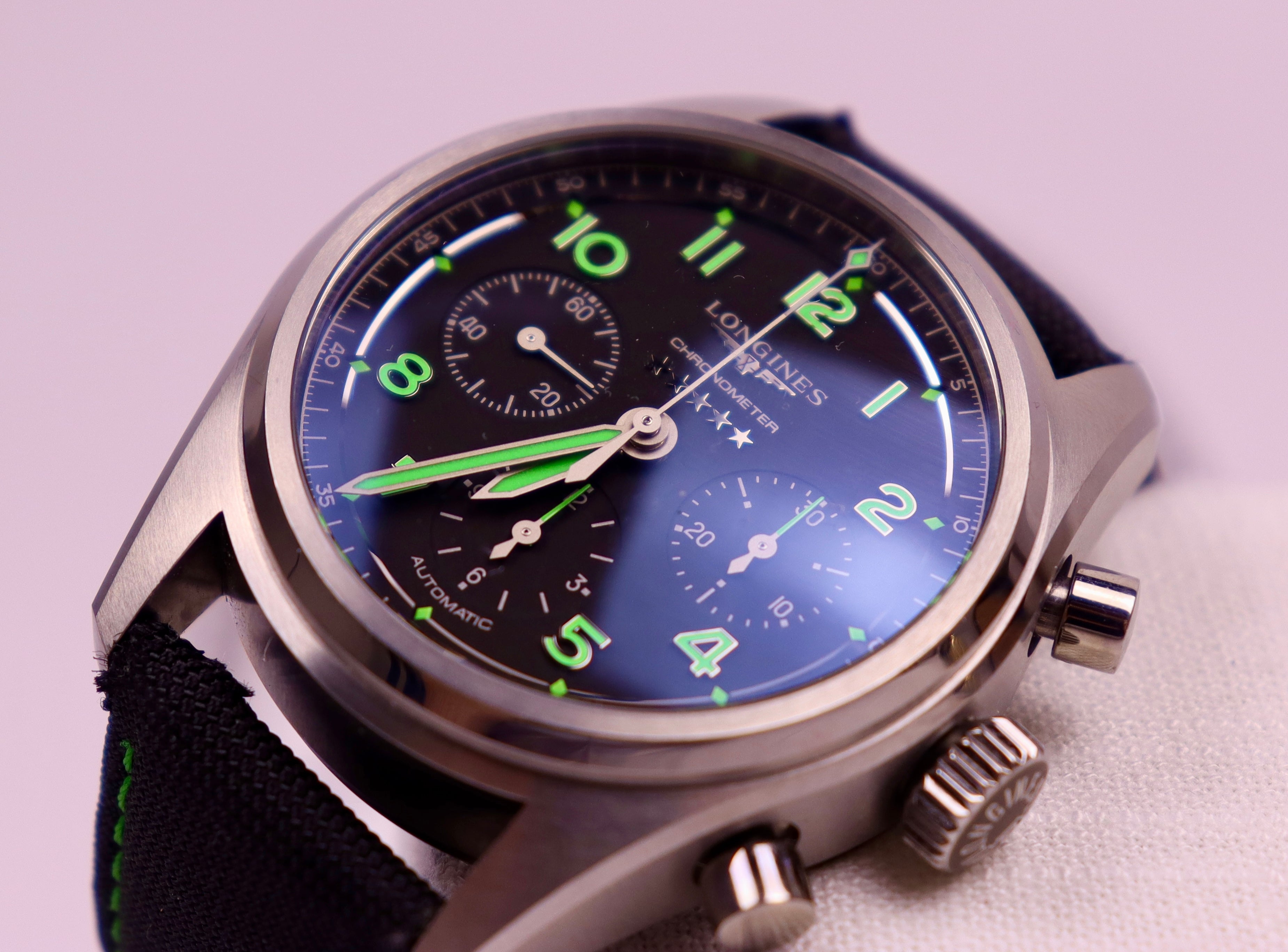 Case #103: Longines Spirit Chronograph - 
Reference: L3.829.1.53.2