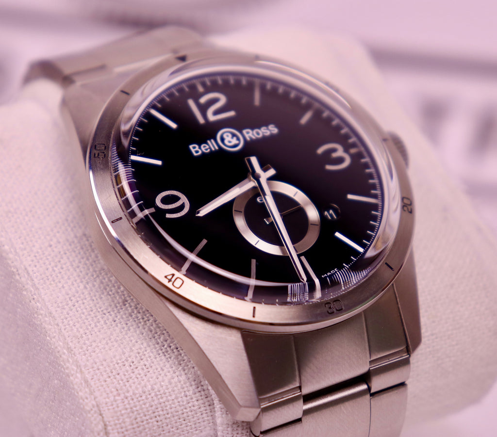 Case #420 — Bell & Ross BR 123 Original Black Ref. BRV123-BL-ST/SST