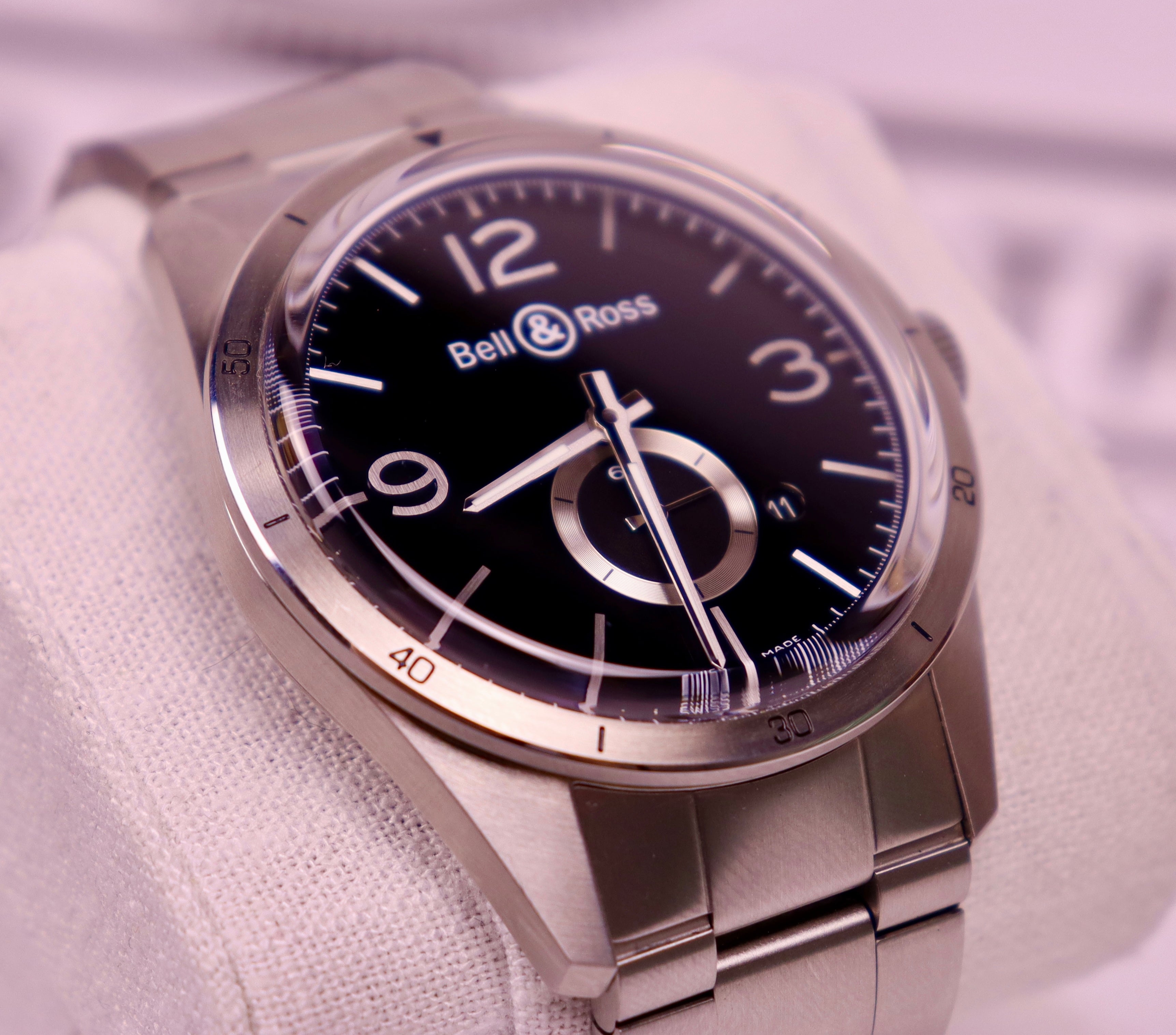 Case #420 — Bell & Ross BR 123 Original Black Ref. BRV123-BL-ST/SST