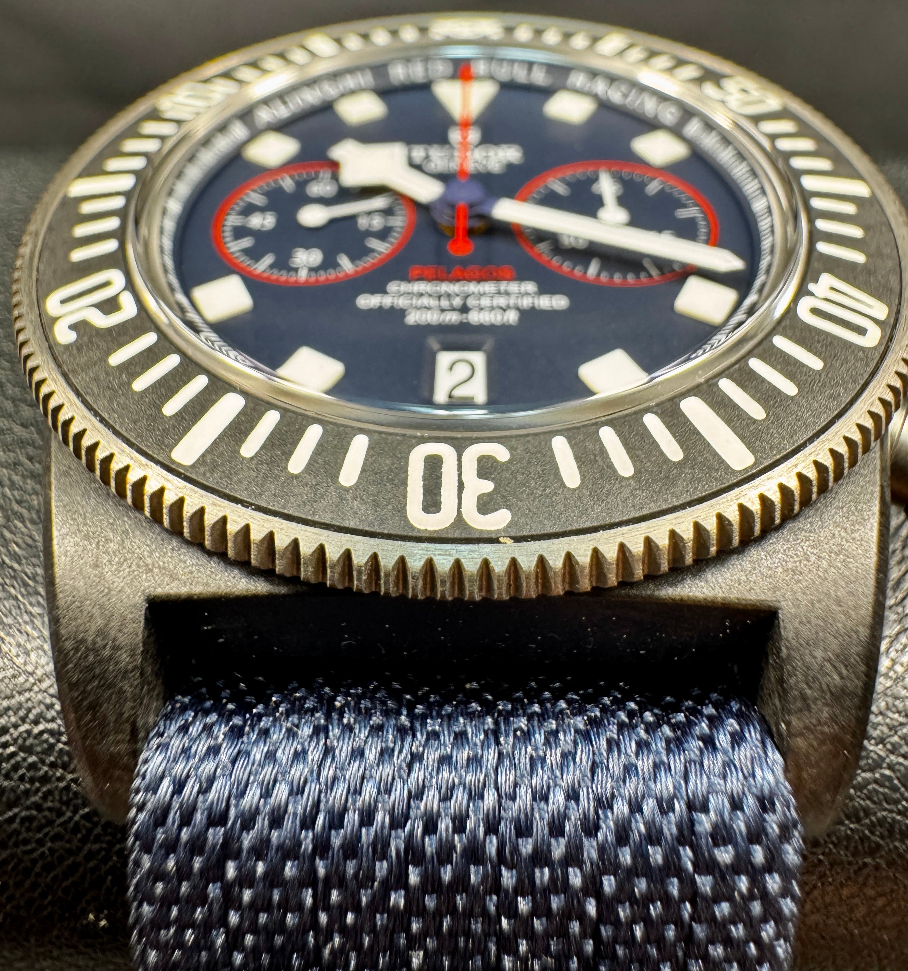 Tudor Pelagos FXD Chrono – Alinghi Red Bull Racing Edition - M25807KN-0001