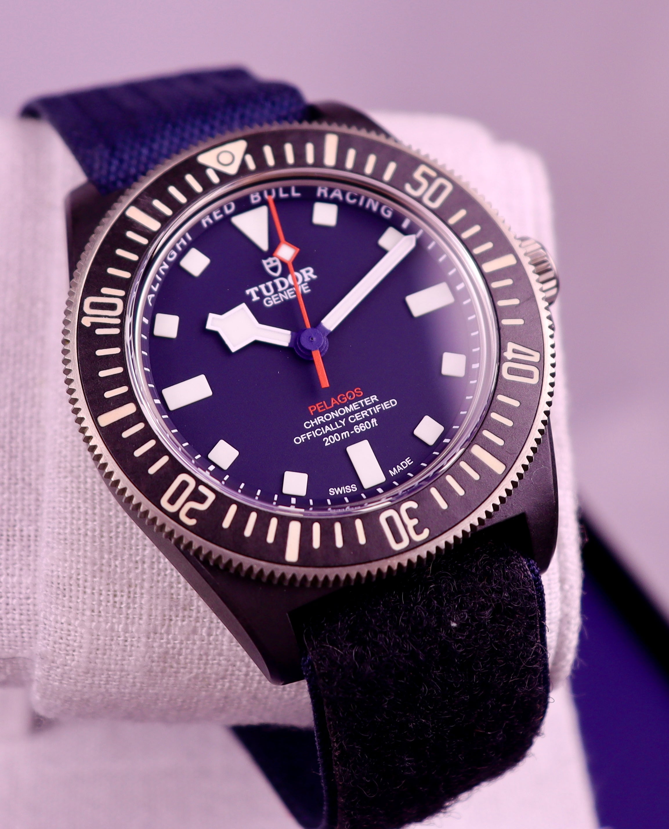 Case #597 — Tudor Pelagos FXD Redbull Ref. M25707KN-0001