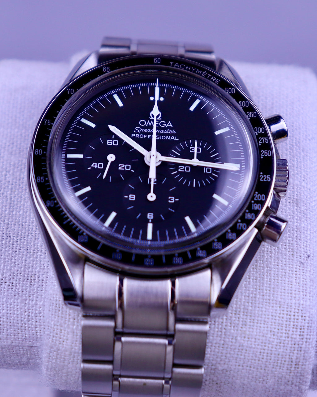 Case #653 — Omega Speedmaster Professional Moonwatch (Hesalite) Ref. 3570.50