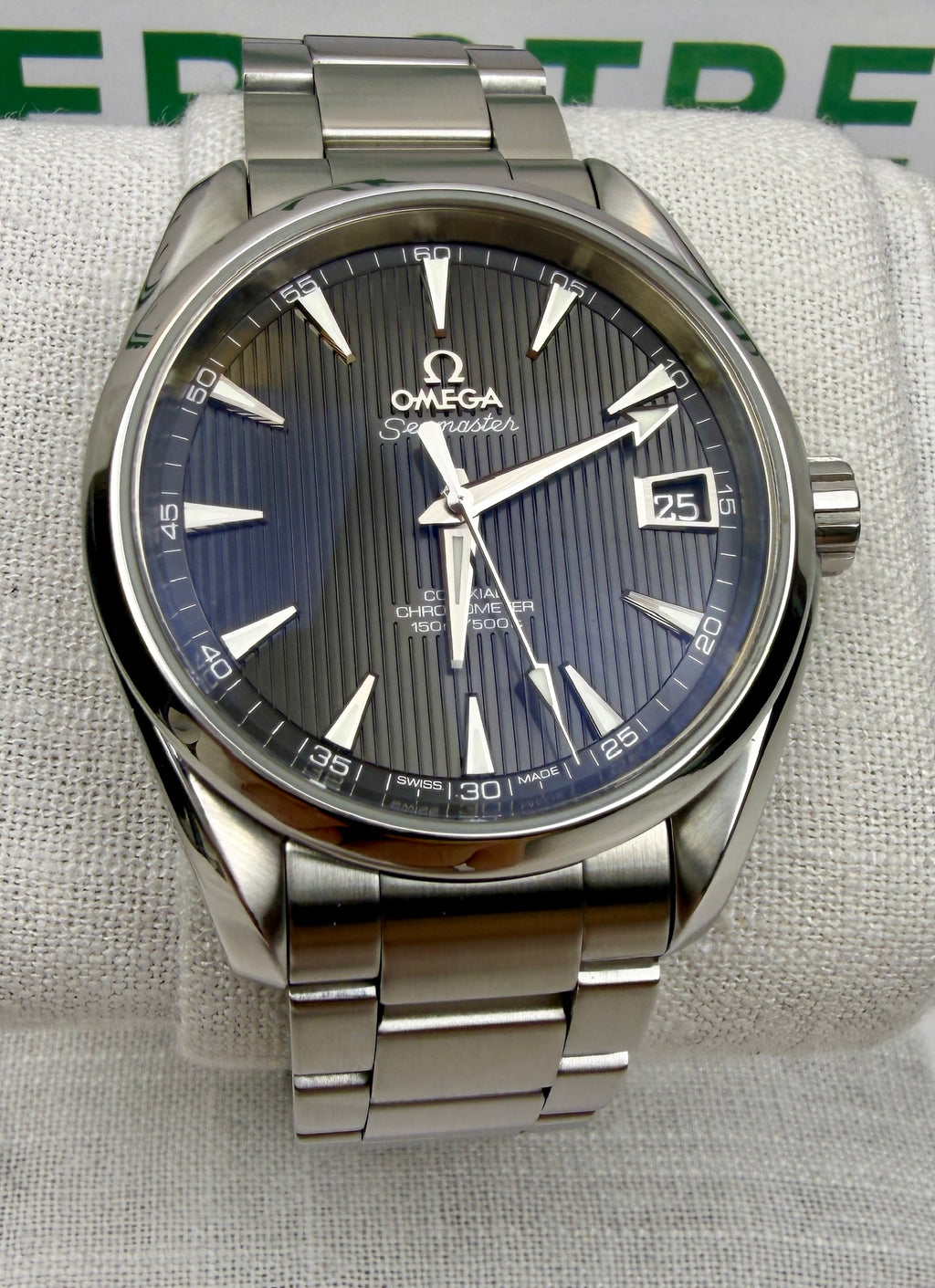 Case #273 — Omega Seamaster Aqua Terra 38.5mm Anthracite Teak Dial