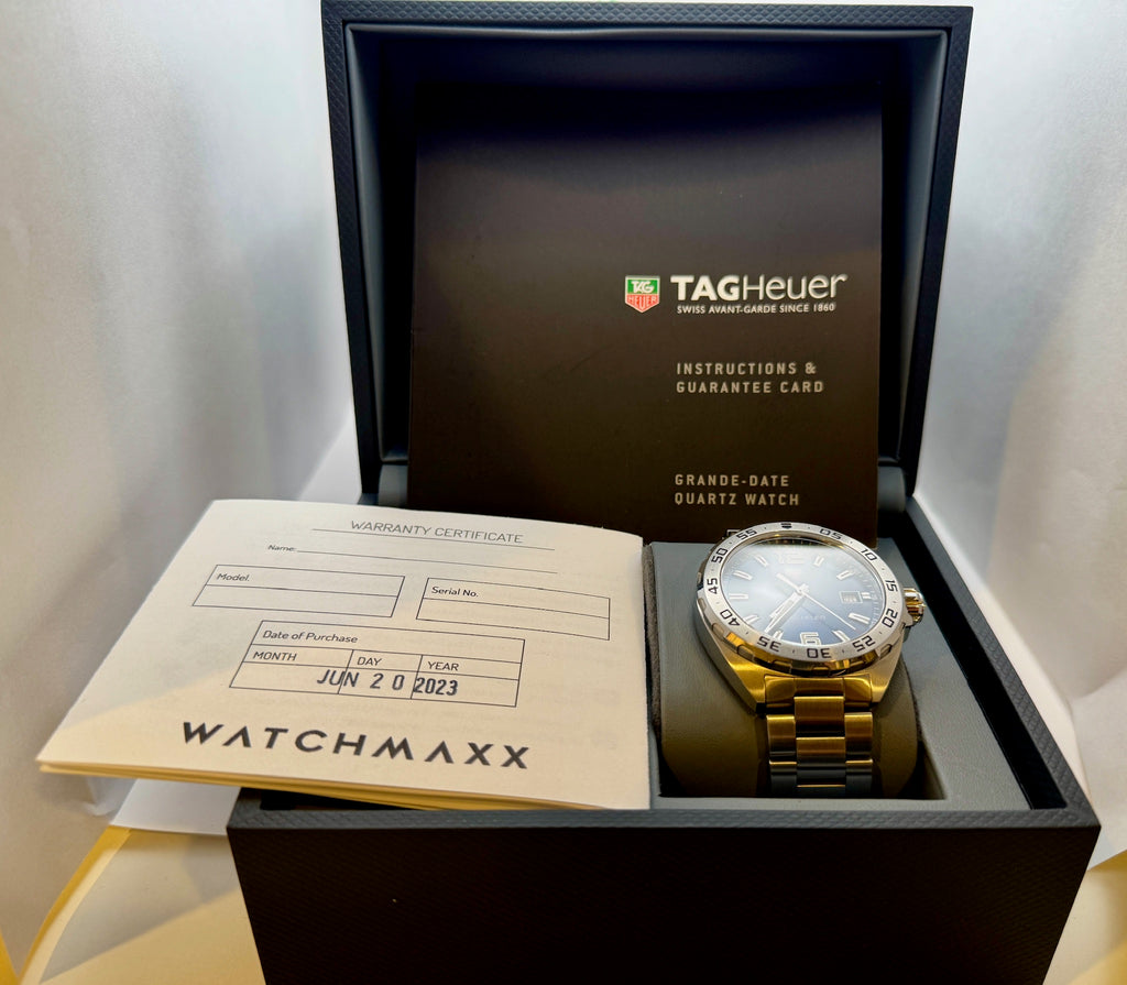 Case #84: TAG Heuer Formula 1 Blue WAZ1118