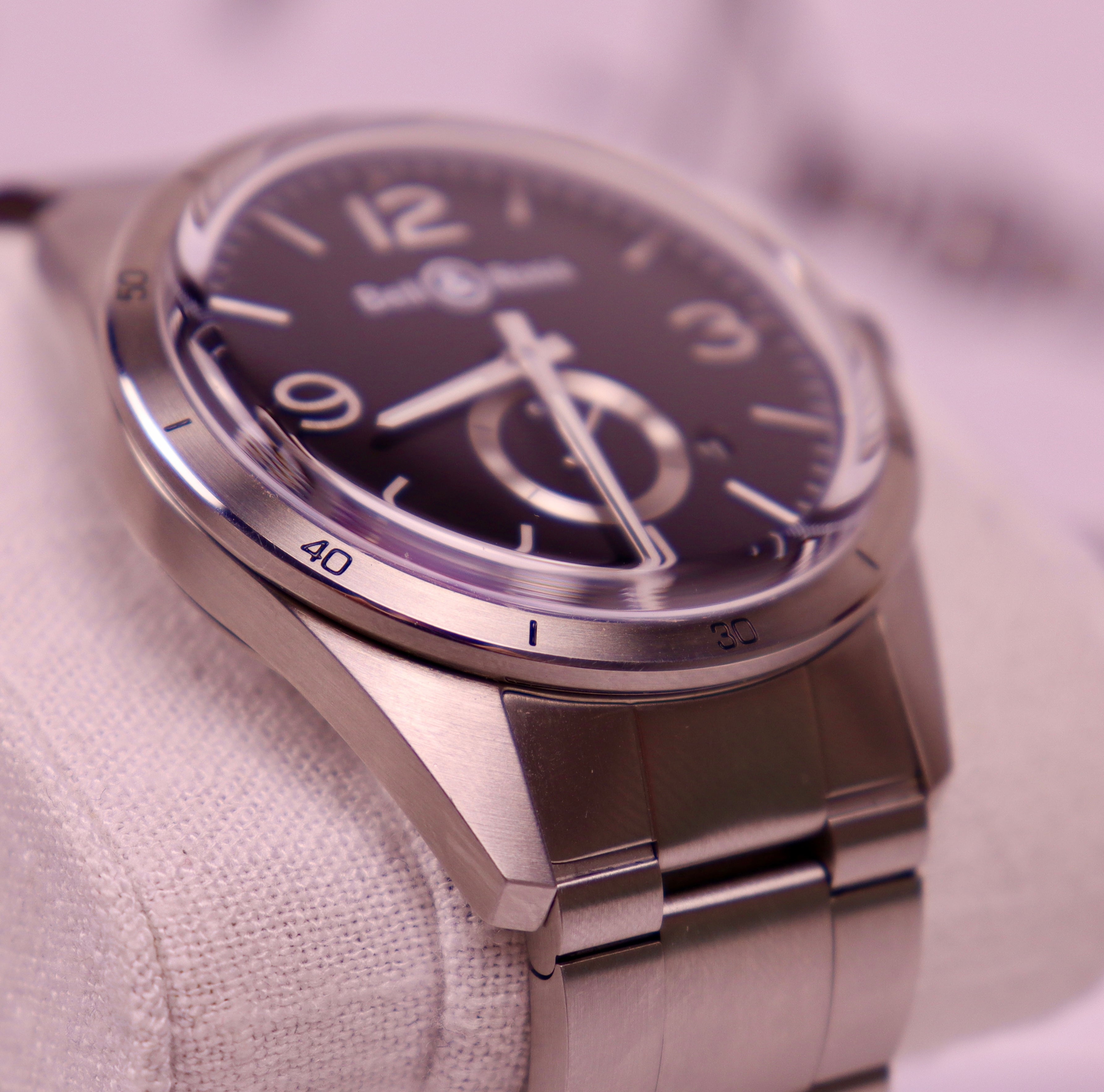 Case #420 — Bell & Ross BR 123 Original Black Ref. BRV123-BL-ST/SST