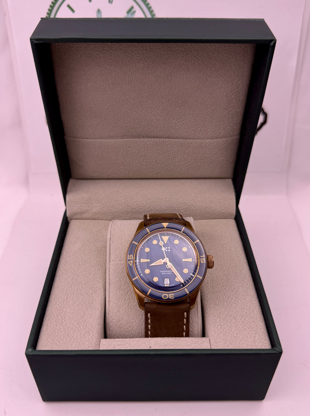 Case #583 — Christopher Ward C65 Aquitaine Bronze Ref. C65-41ADC2-B0BB0-RB