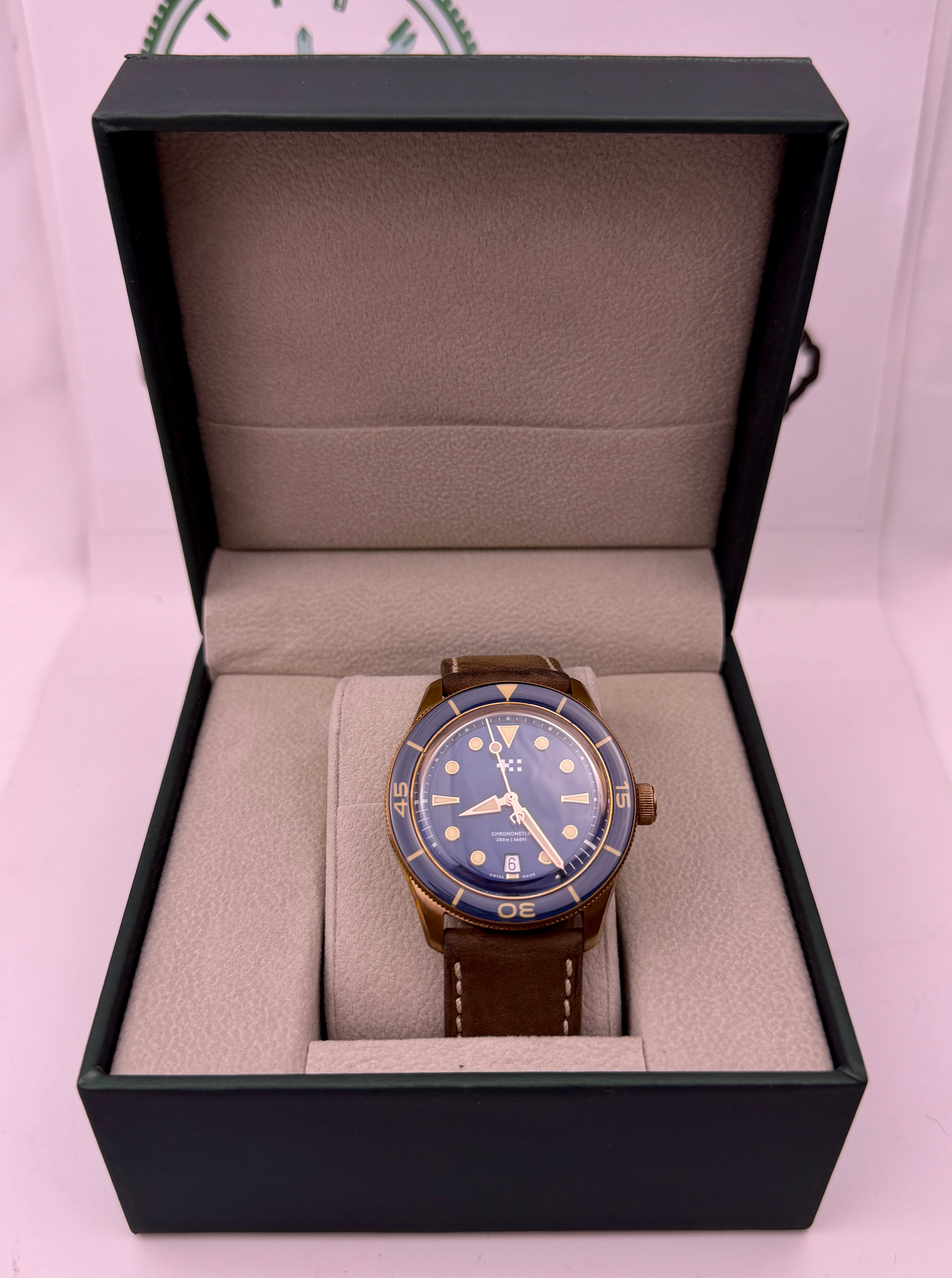 Case #583 — Christopher Ward C65 Aquitaine Bronze Ref. C65-41ADC2-B0BB0-RB