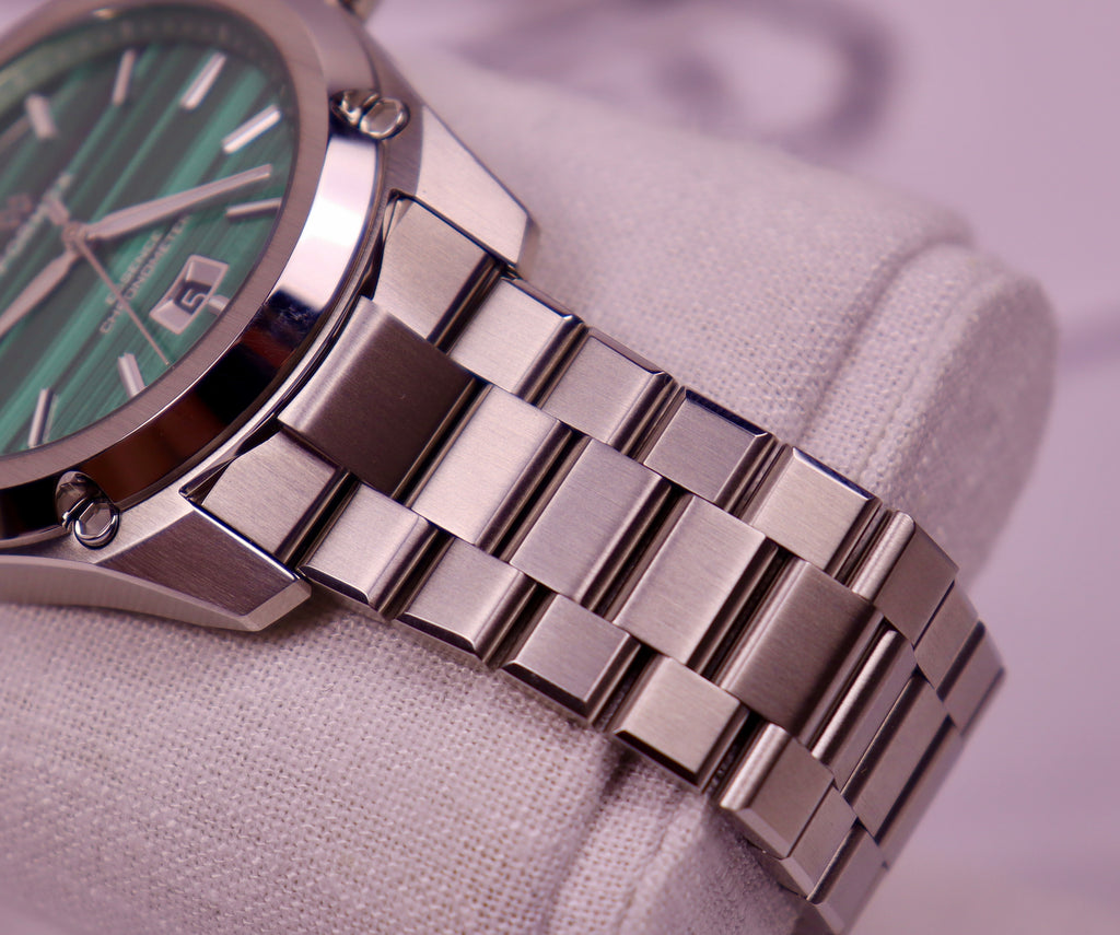 Case #134 — Formex Essence 43 Malachite Chronometer