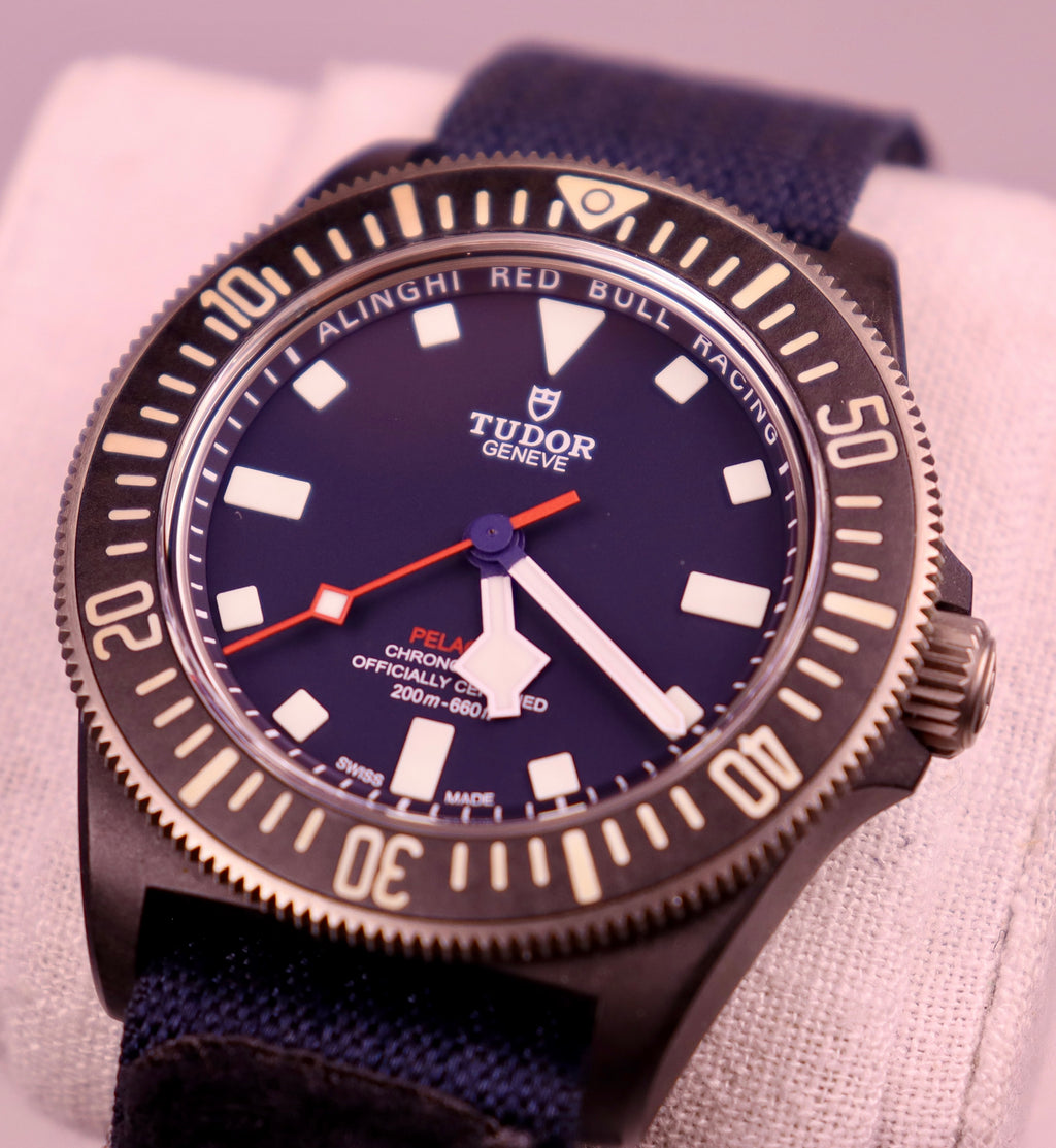 Case #555 — Tudor Pelagos FXD Redbull Ref. M25707KN-0001