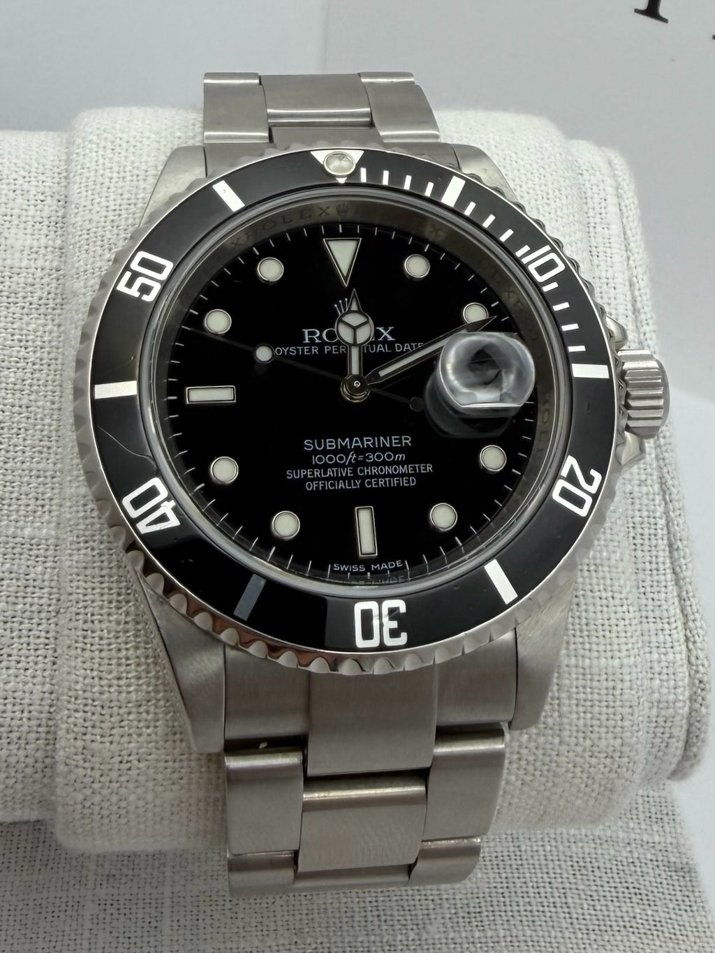 Case #145 — Rolex Submariner Date Ref. 16610 (Black Dial &amp; Bezel)