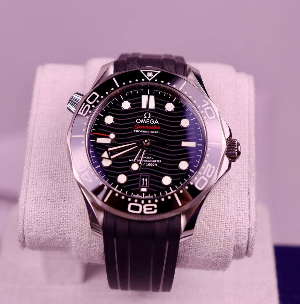 Case #553 — Omega Seamaster Professional 300 Rubber (Black) Ref. 210.32.42.20.01.001