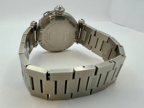 Case #110 — Cartier Pasha 35mm Black Dial Automatic Ref. W31043M