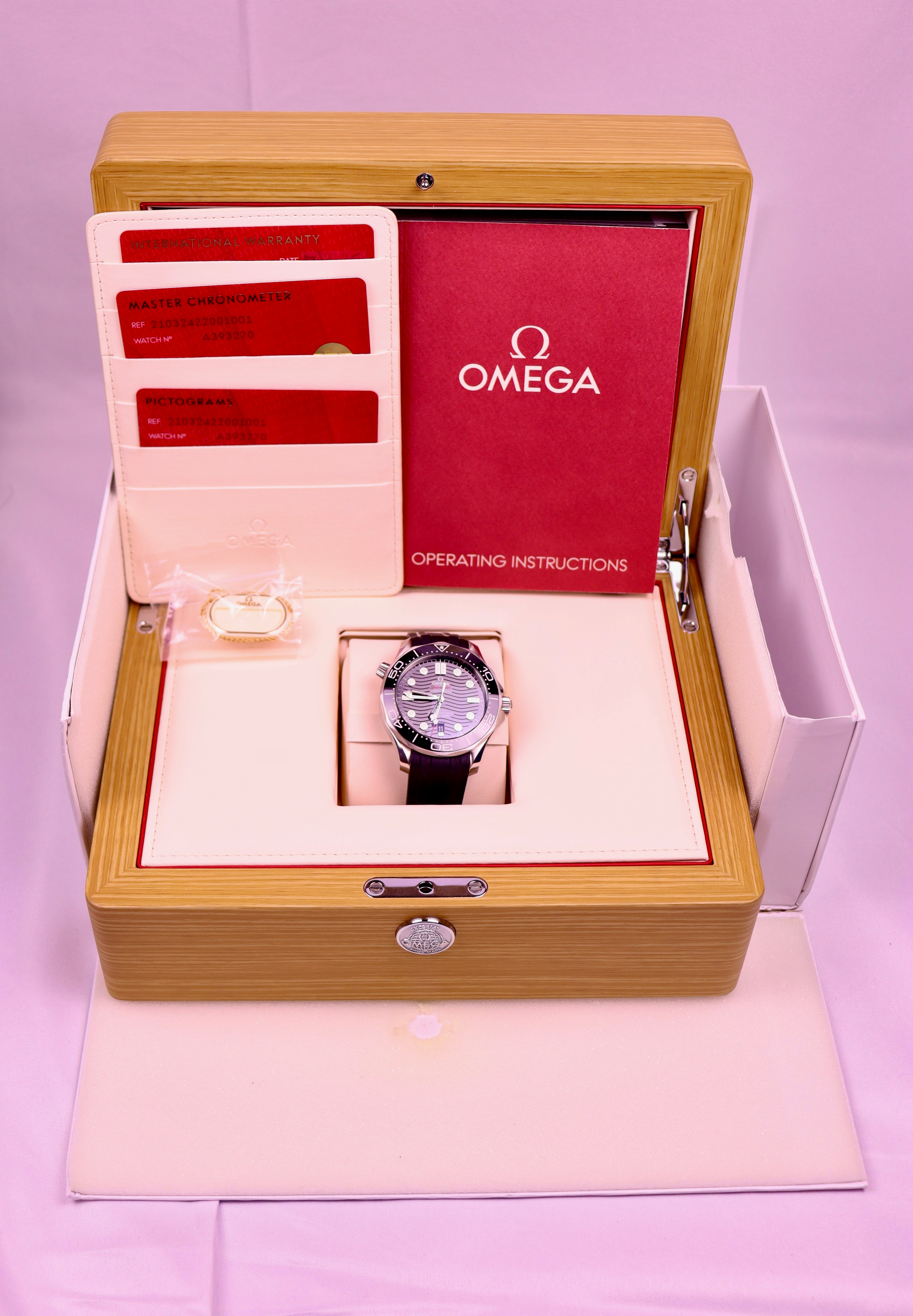 Case #553 — Omega Seamaster Professional 300 Rubber (Black) Ref. 210.32.42.20.01.001
