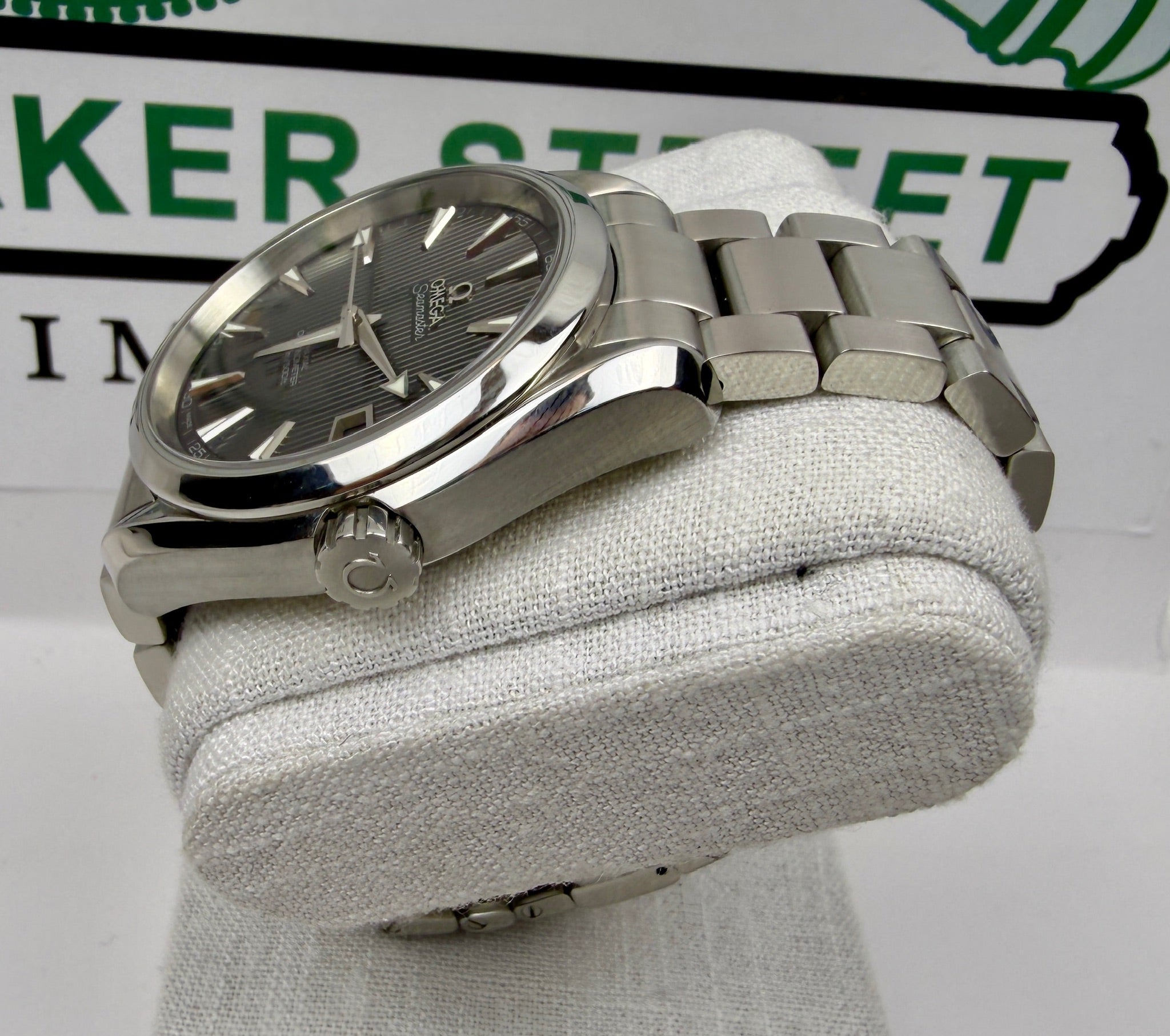 Case #273 — Omega Seamaster Aqua Terra 38.5mm Anthracite Teak Dial