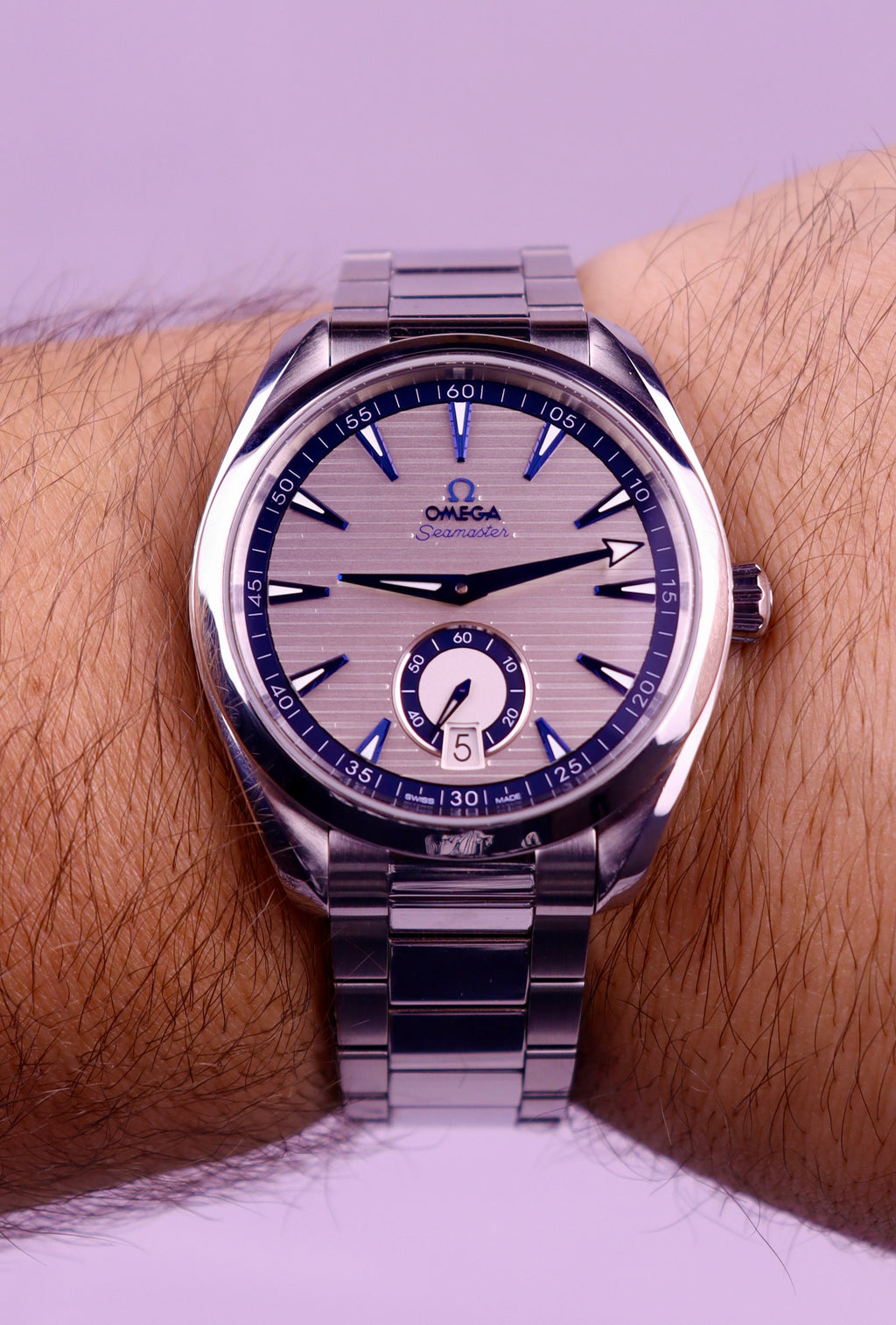 Case #713 — Omega Seamaster Aqua Terra - Small Seconds Ref. 220.10.41.21.02.004