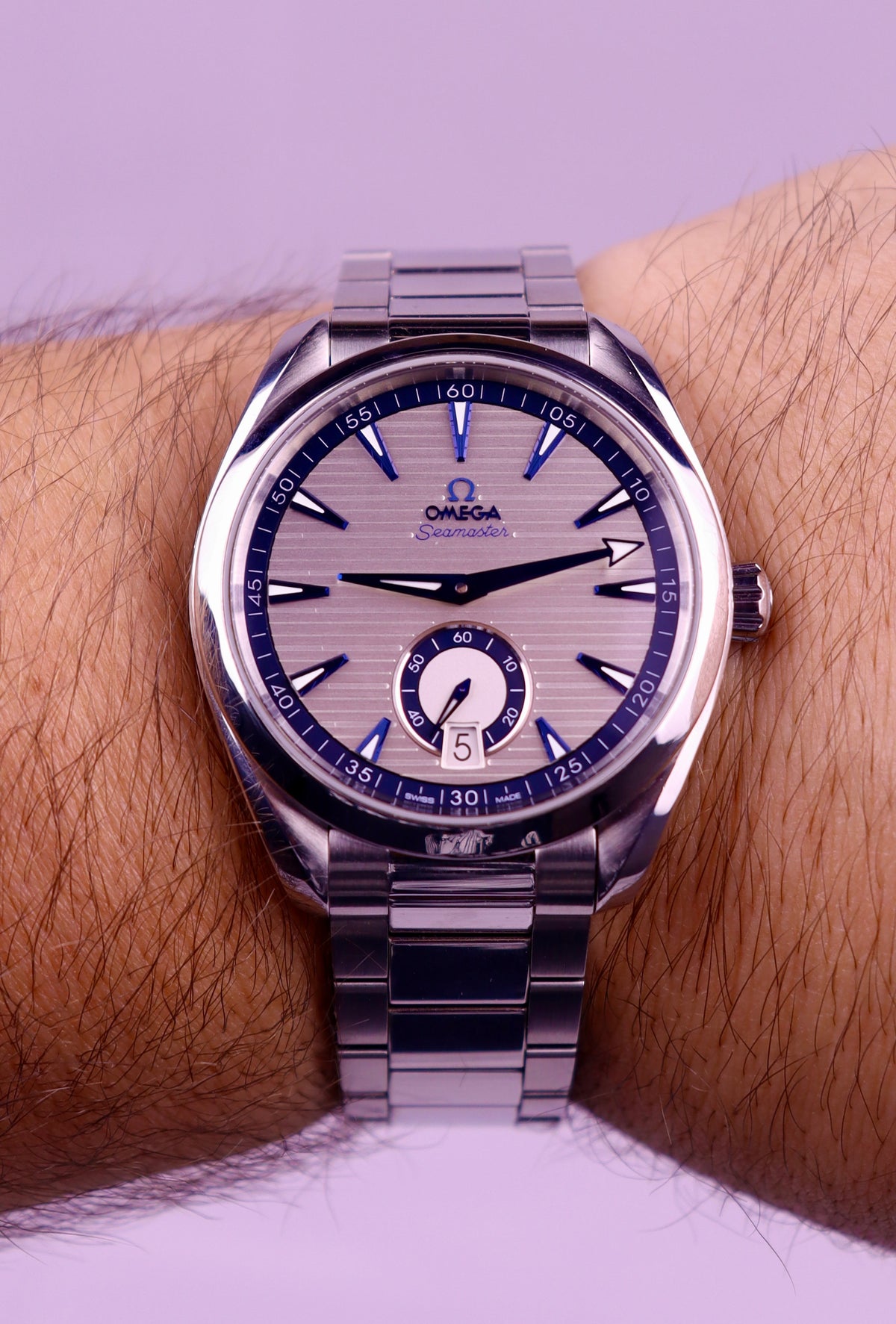 Case #713 — Omega Seamaster Aqua Terra - Small Seconds Ref. 220.10.41.21.02.004