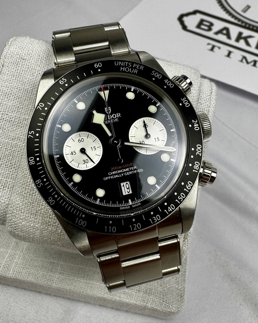 Case #58-  Pre-Owned Tudor Black Bay Chronograph Ref. M79360N —