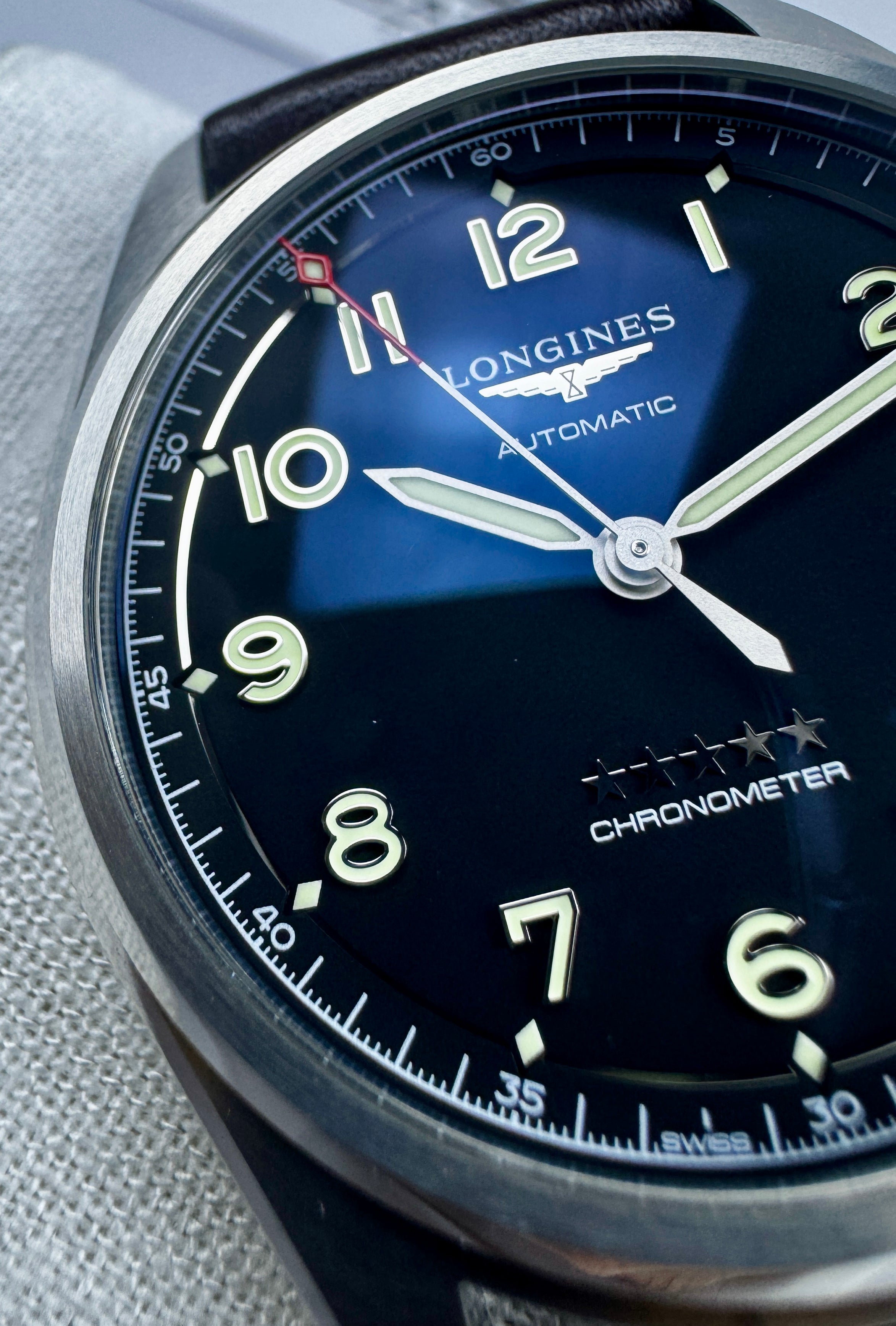 Case #0035 - Pre-Owned Longines - Spirit - L3.810.4.53.0