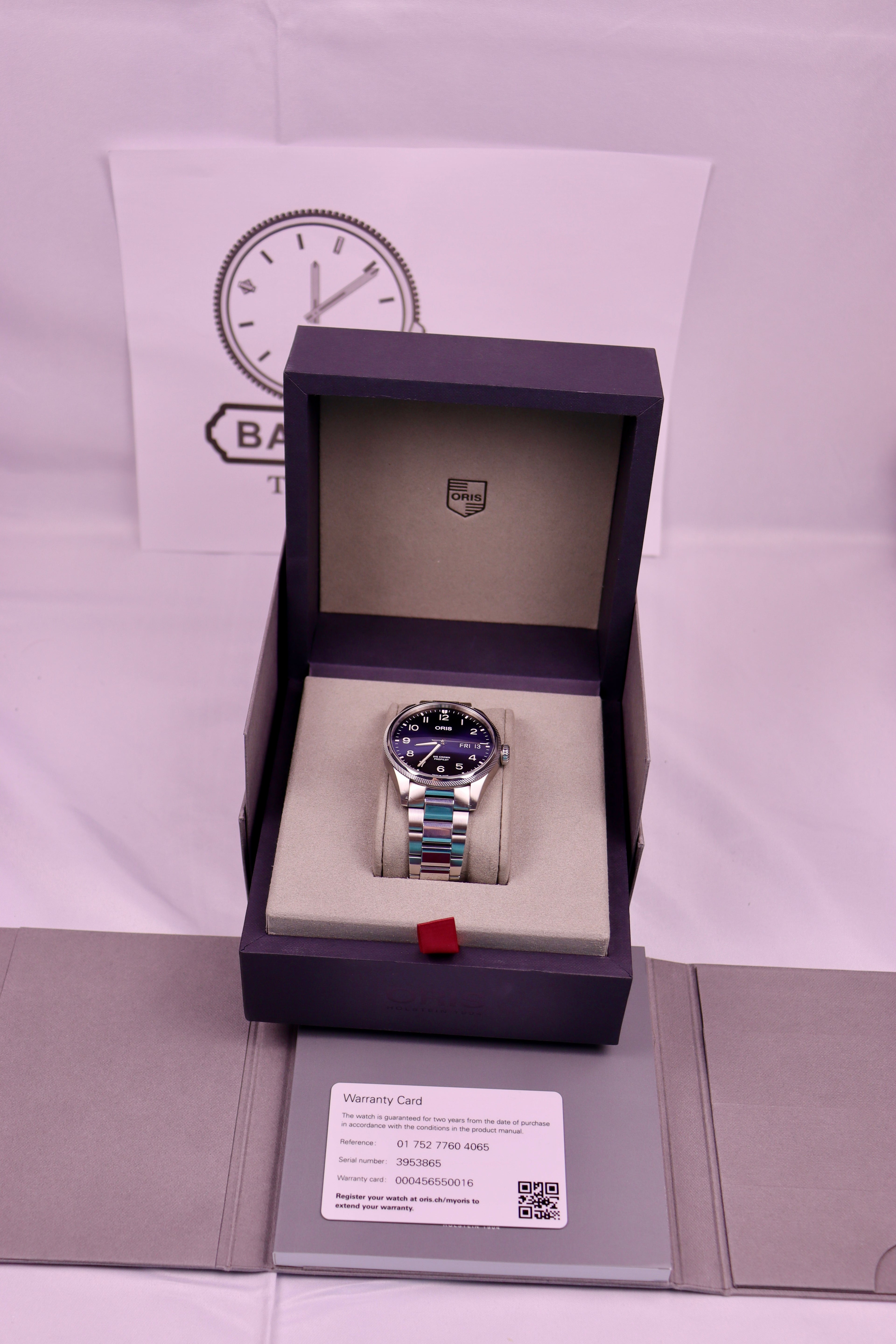 Case #326 — Oris Big Crown ProPilot Big Day Date Ref. 01 752 7760 4065-07 8 22 08P