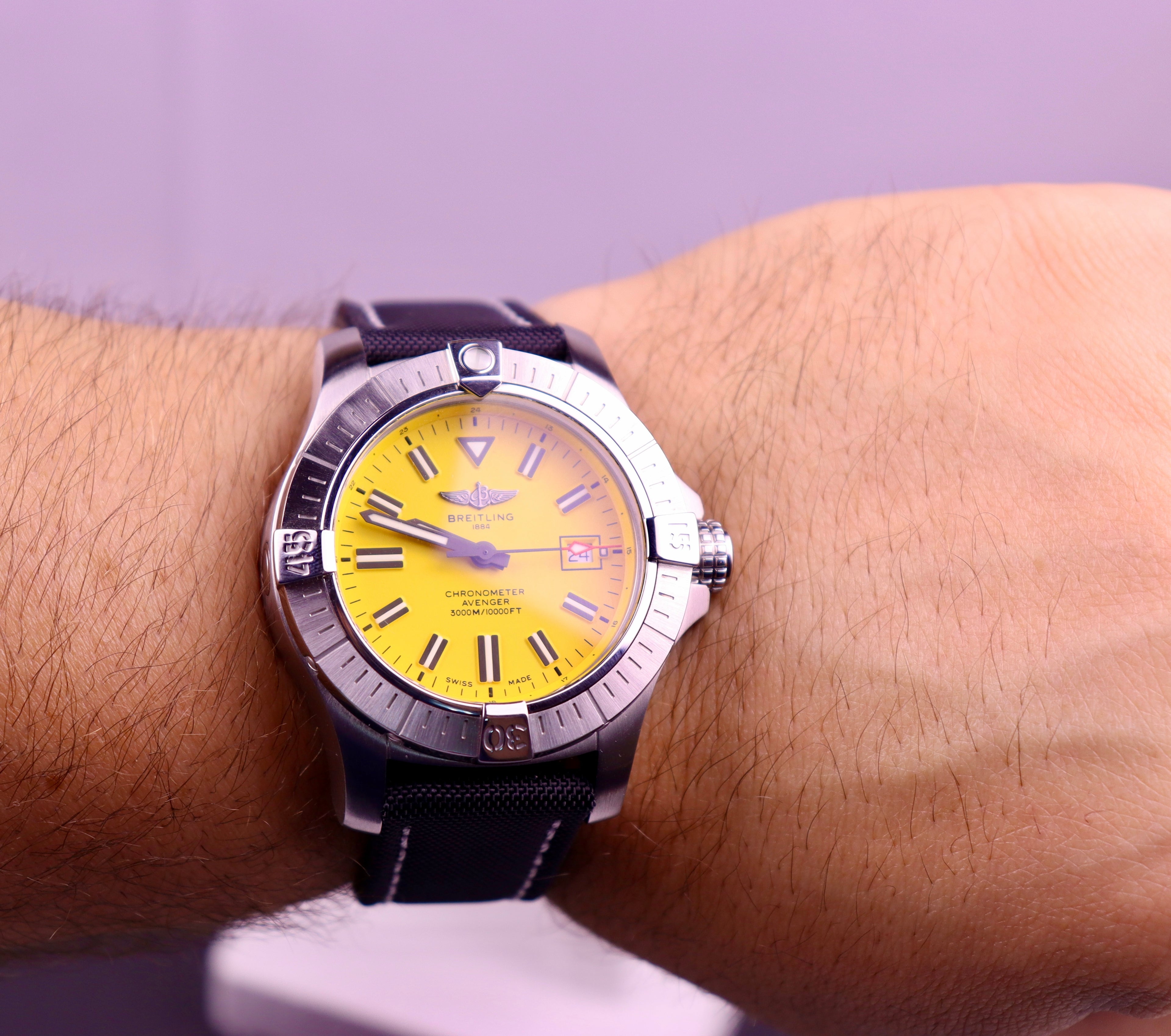 Case #552 — Breitling Avenger Seawolf Ref. A17319101I1X1