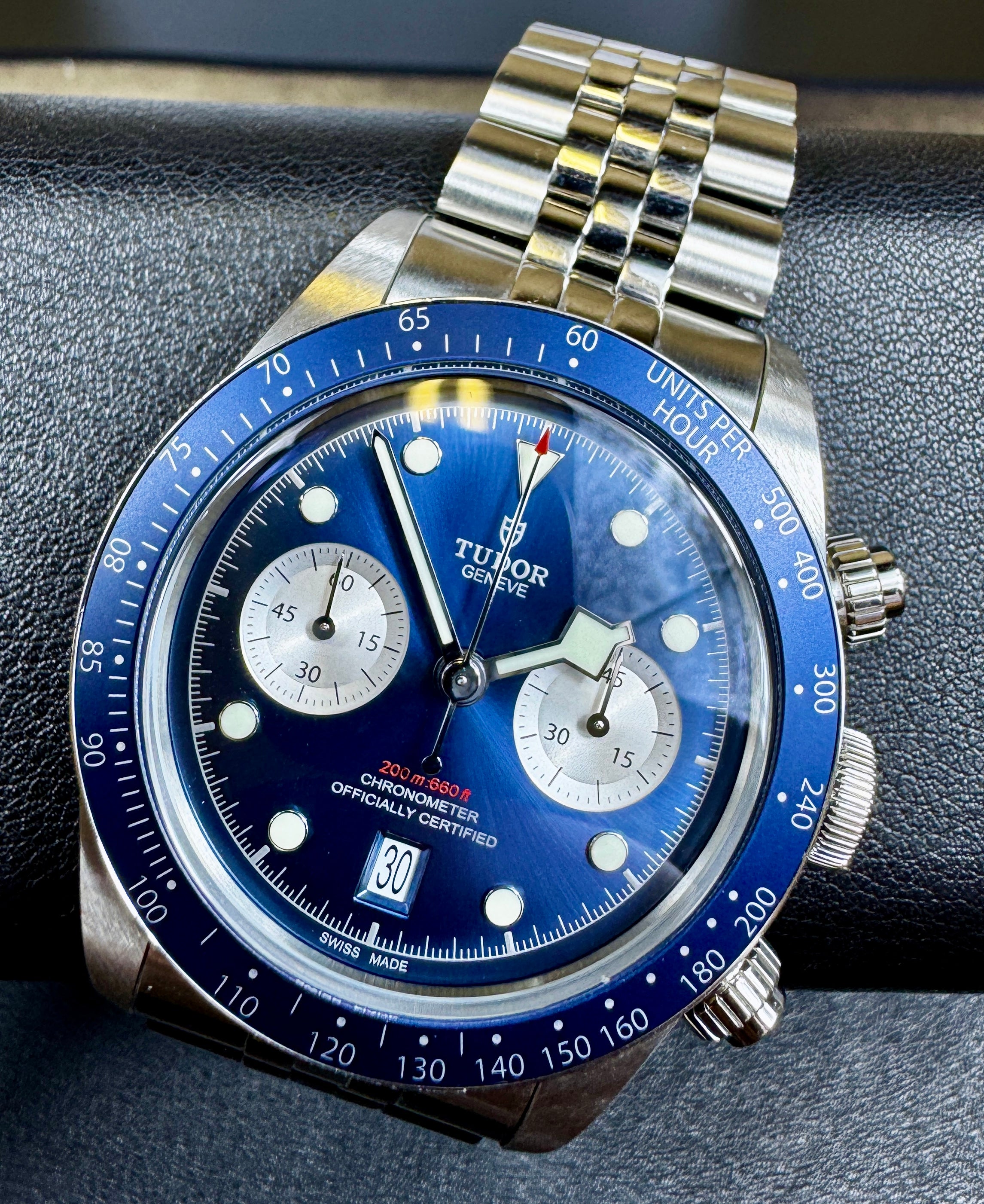 Tudor Black Bay Chrono – Blue Dial - Ref. M79360B-0002