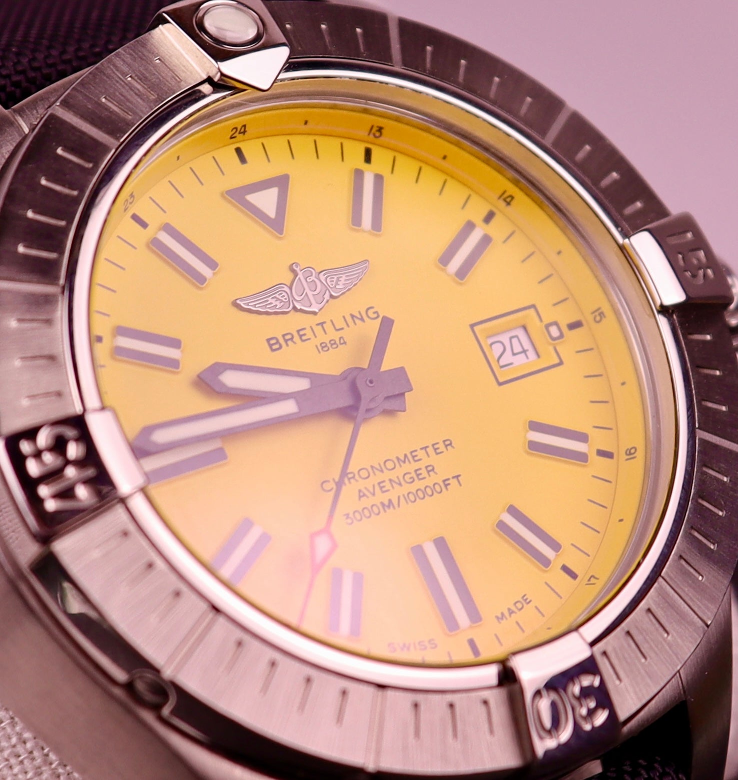 Case #552 — Breitling Avenger Seawolf Ref. A17319101I1X1
