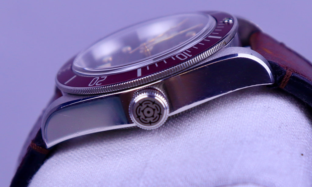 Case #657 — Tudor Black Bay 41 (Red Leather) Ref. 79230R