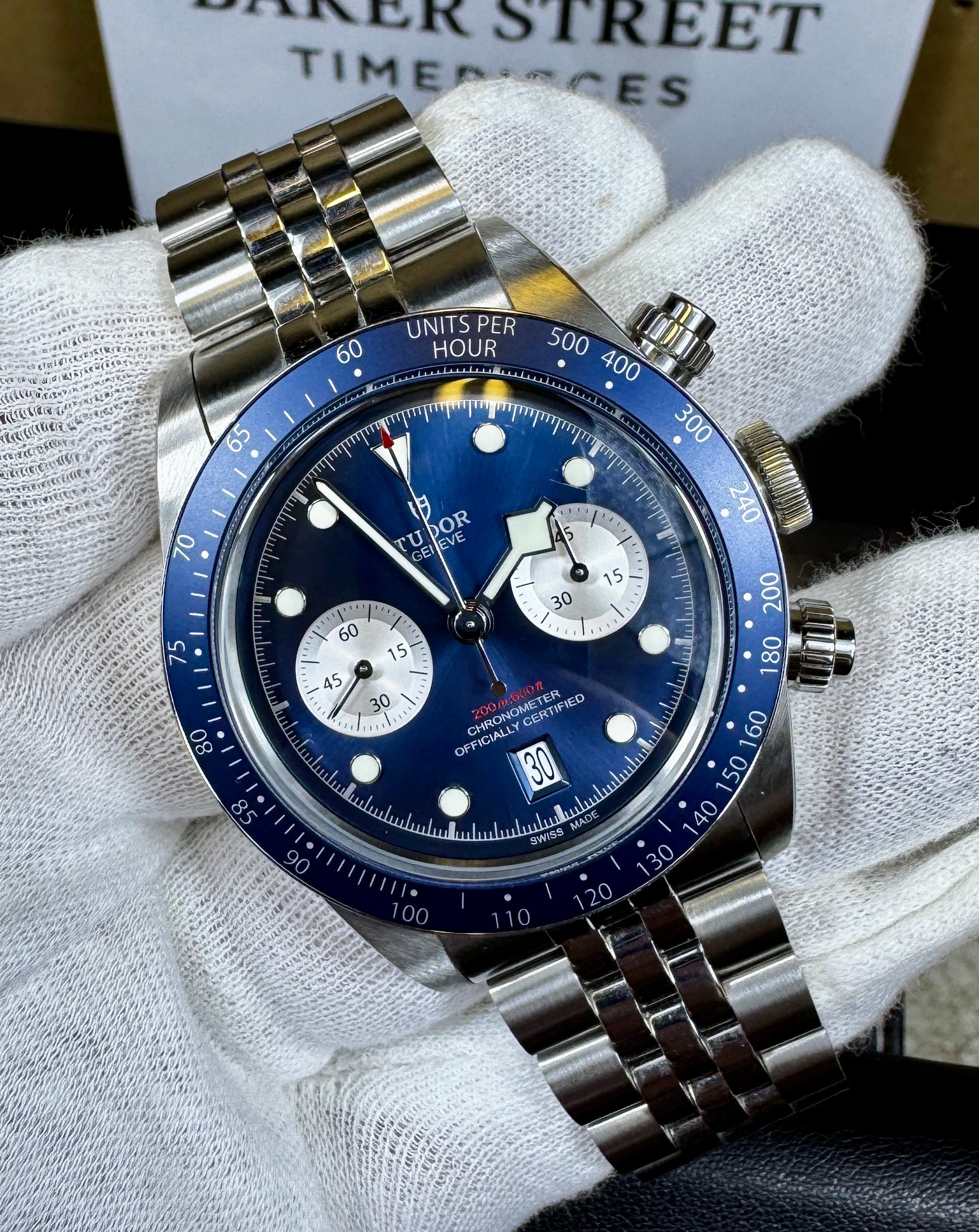 Tudor Black Bay Chrono – Blue Dial - Ref. M79360B-0002