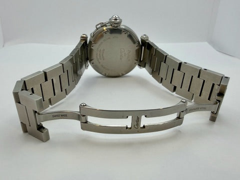 Case #110 — Cartier Pasha 35mm Black Dial Automatic Ref. W31043M
