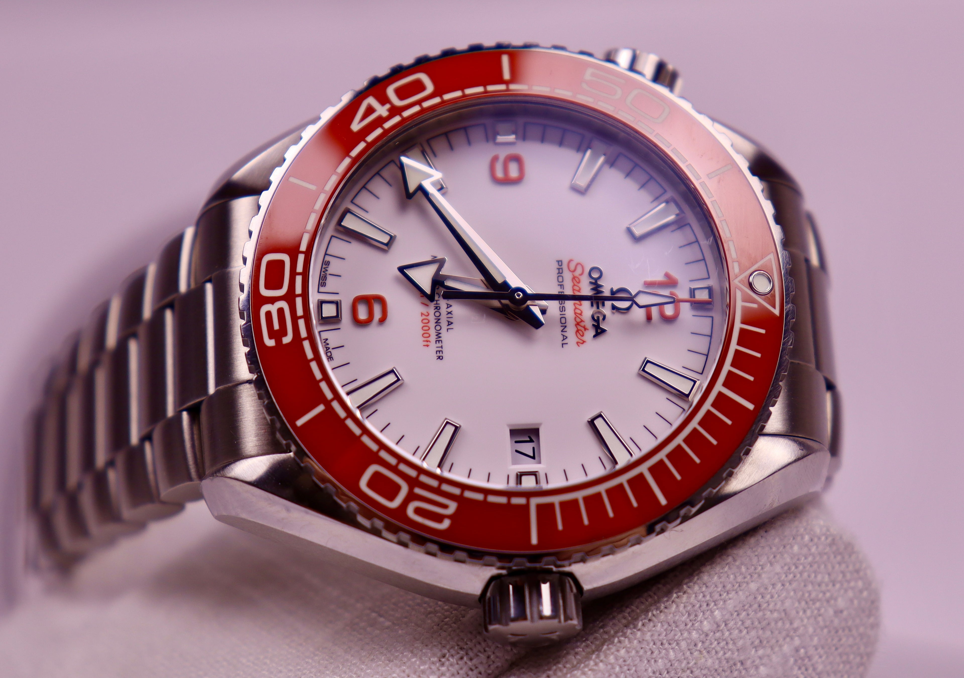 CASE #150 - OMEGA SEAMASTER PLANET OCEAN “CREAMSICLE” Ref. 215.30.44.21.04.001
