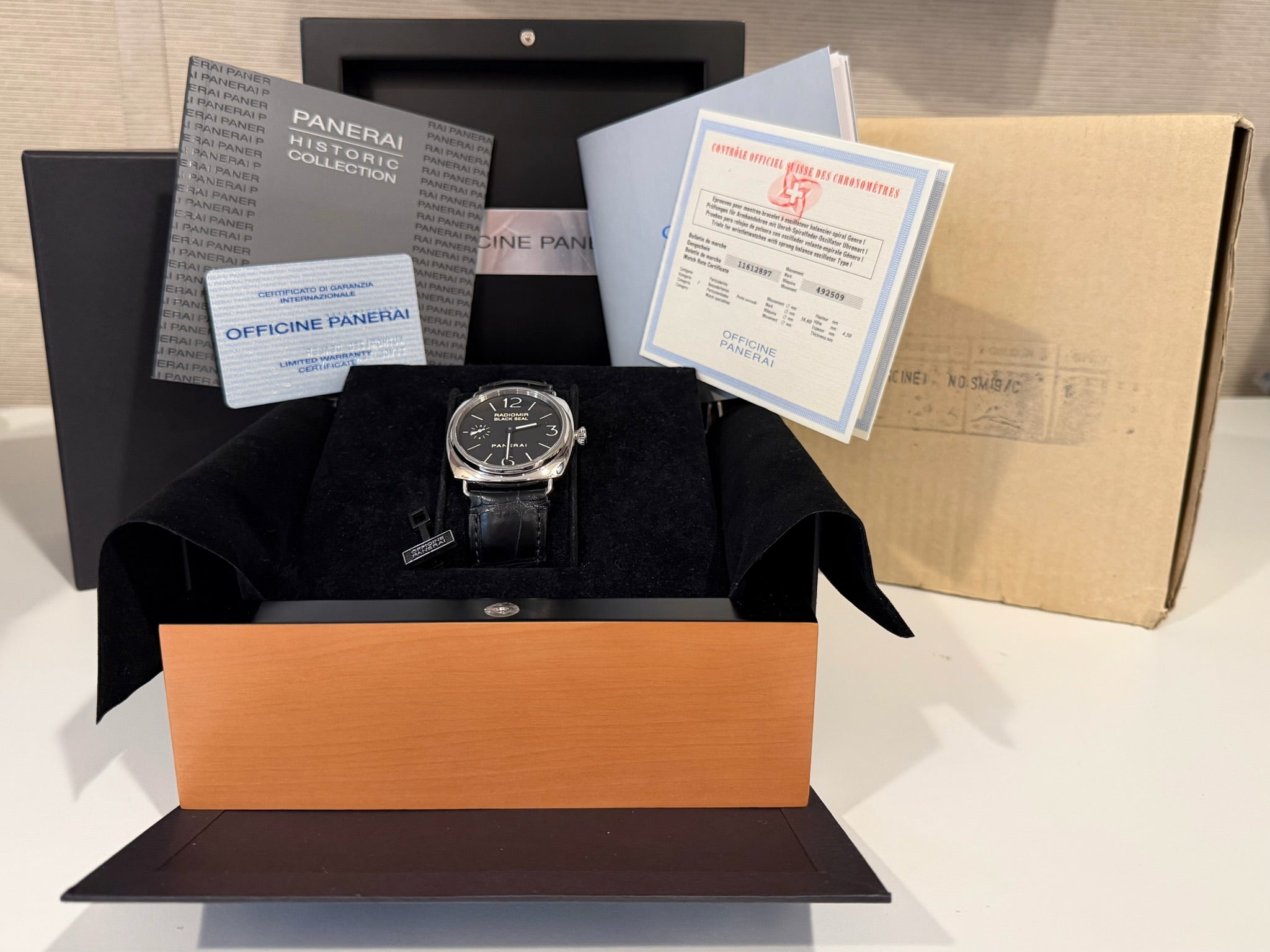 Case: #114 — Panerai Radiomir Black Seal PAM 00183