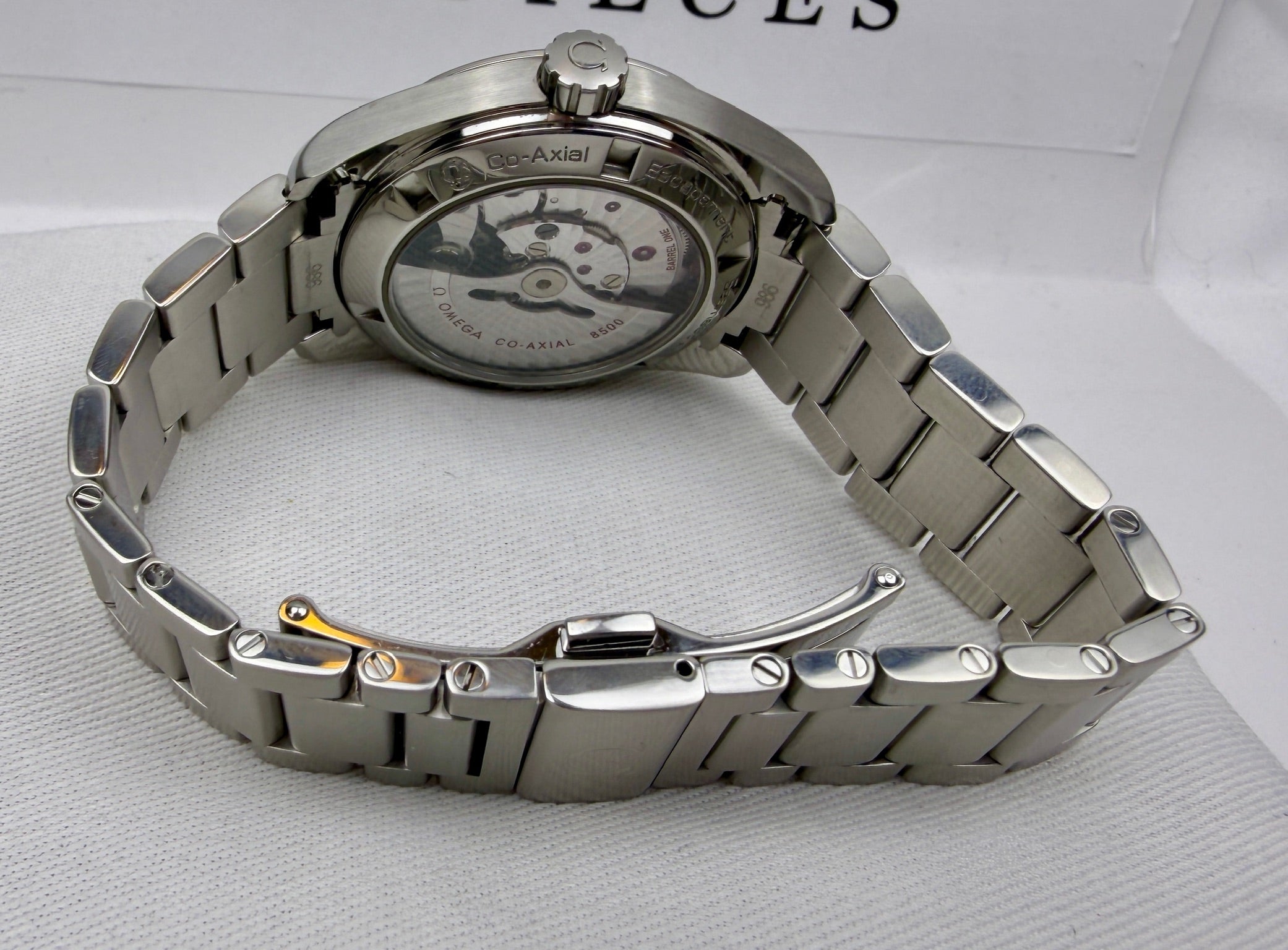 Case #273 — Omega Seamaster Aqua Terra 38.5mm Anthracite Teak Dial