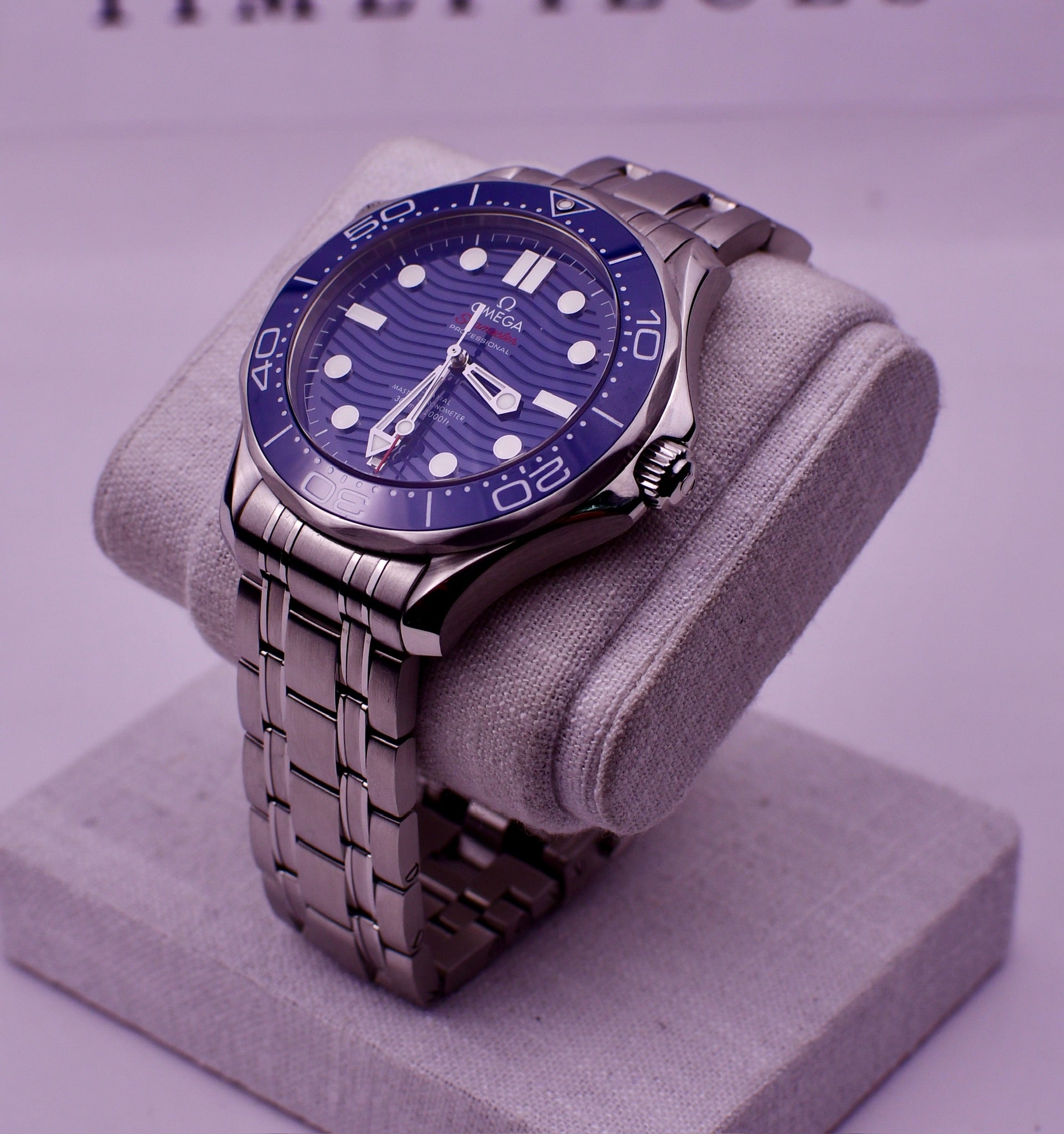 Case #637 — Omega Seamaster Professional 300 (Blue - Steel) Ref. 210.30.42.20.03.001