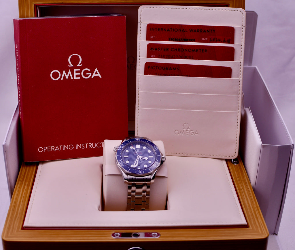 Case #637 — Omega Seamaster Professional 300 (Blue - Steel) Ref. 210.30.42.20.03.001