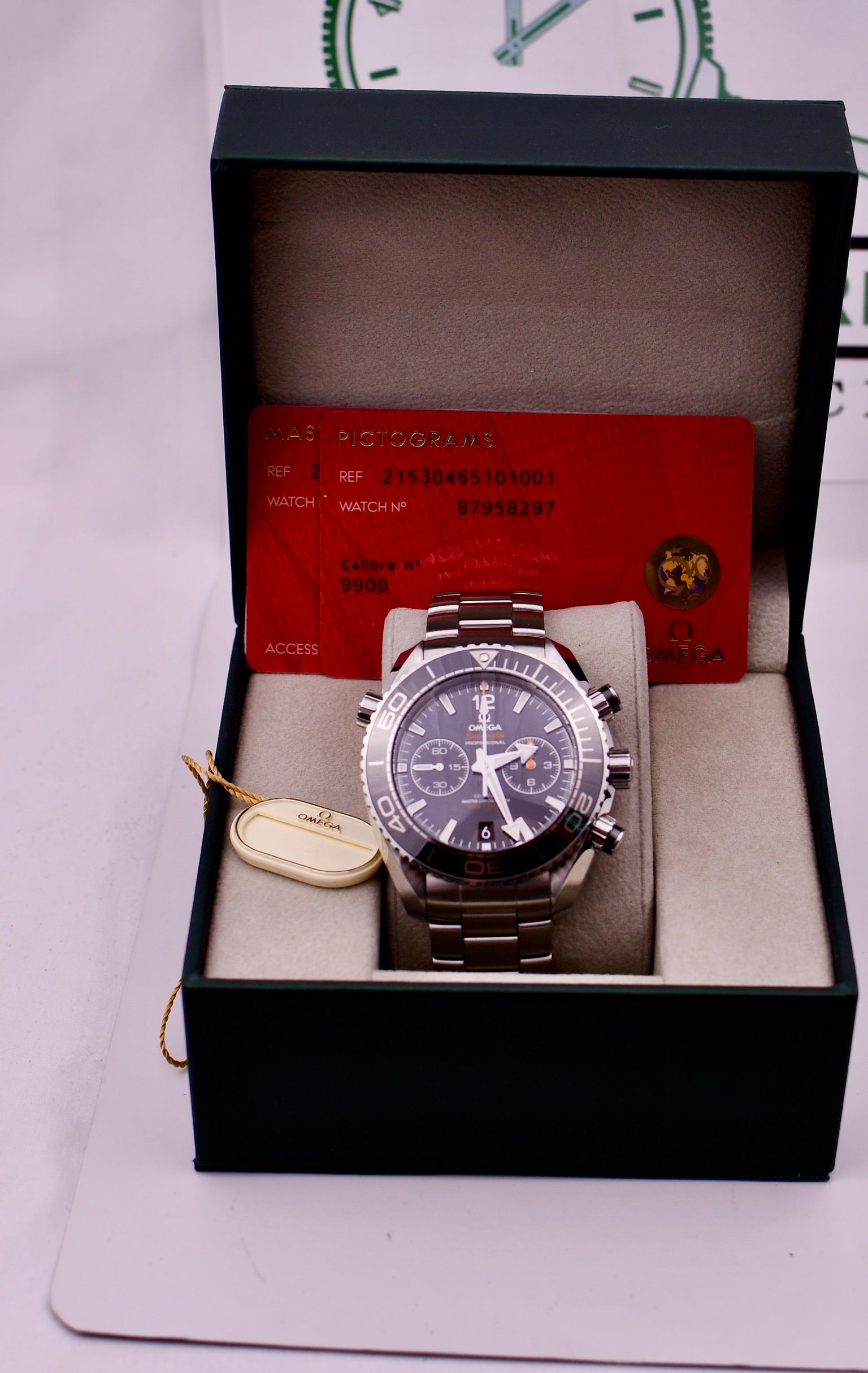 Case #545 — Omega Planet Ocean Chronograph Ref. 215.30.46.51.01.001
