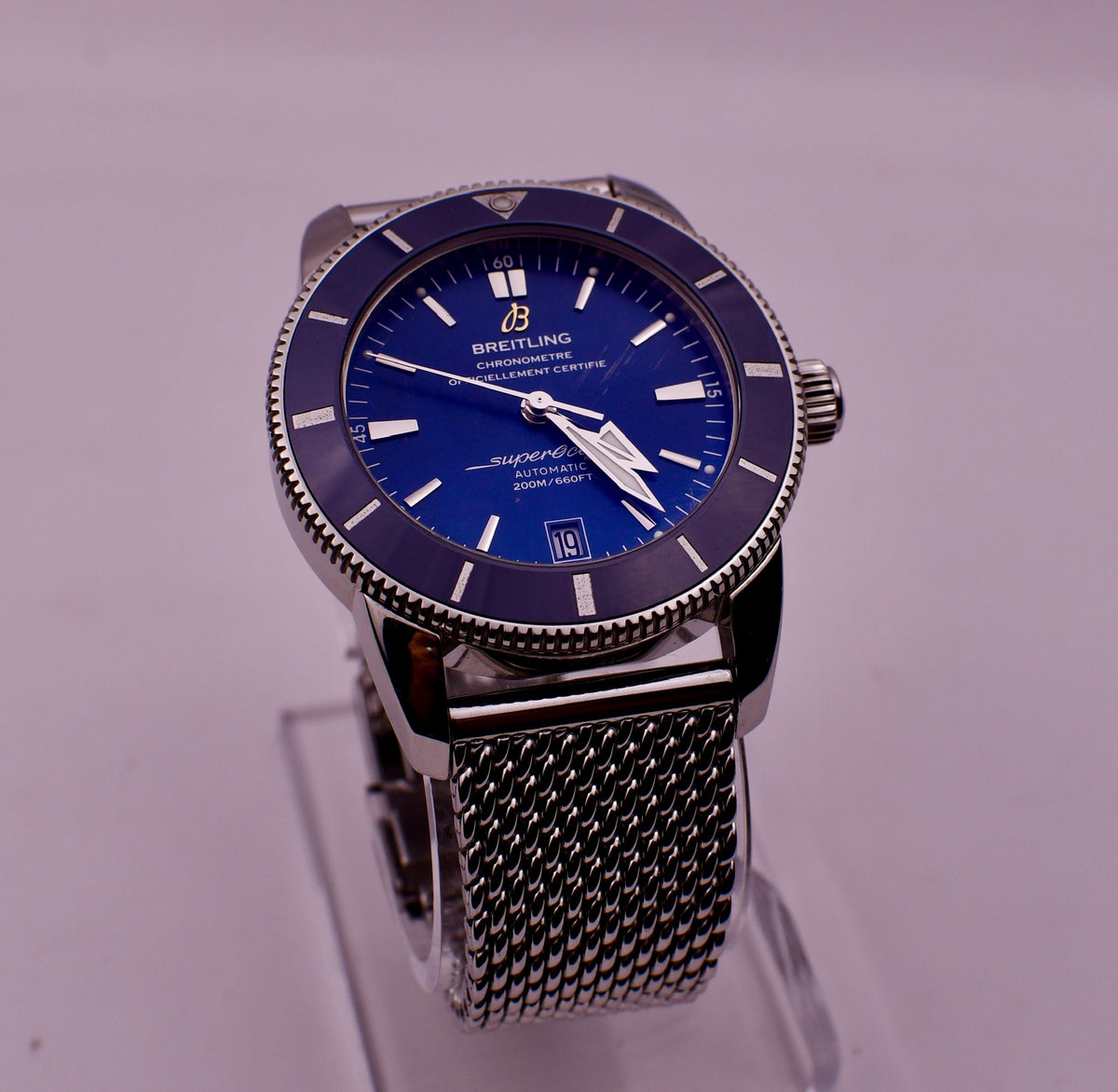 Case #630 — Breitling Superocean Heritage II 42MM (Blue) Ref. AB2010