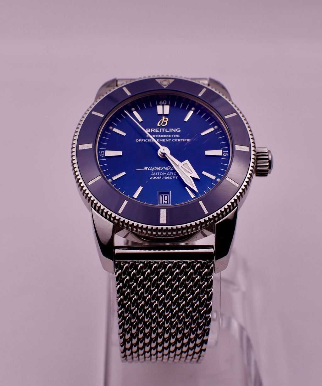 Case #630 — Breitling Superocean Heritage II 42MM (Blue) Ref. AB2010