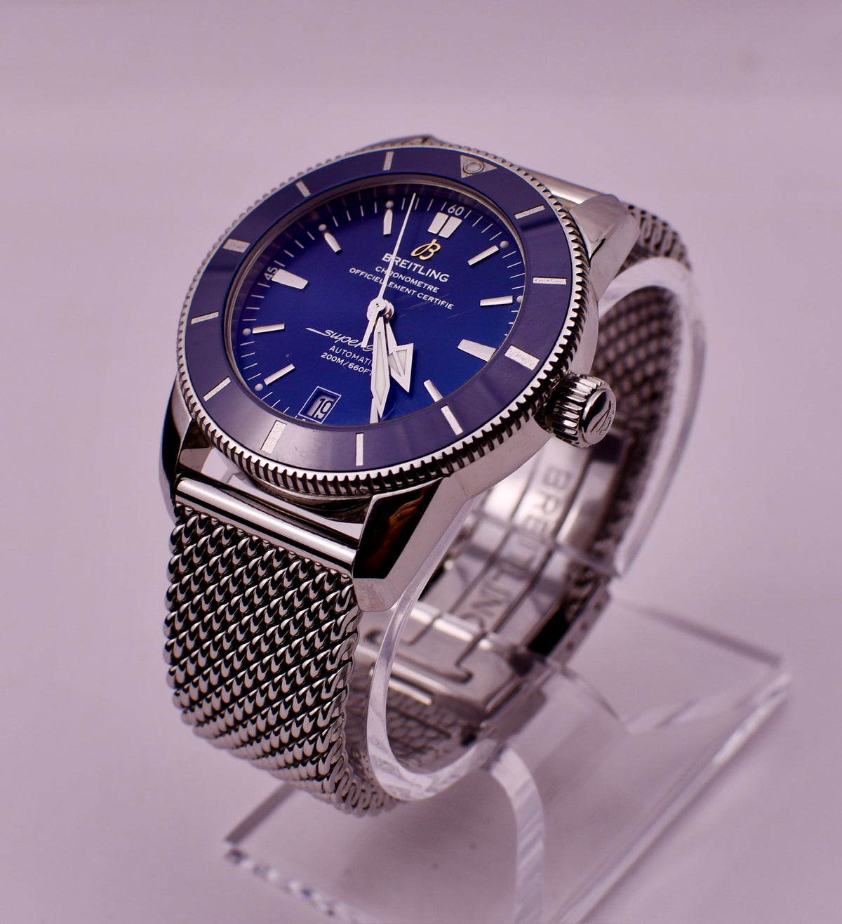 Case #630 — Breitling Superocean Heritage II 42MM (Blue) Ref. AB2010