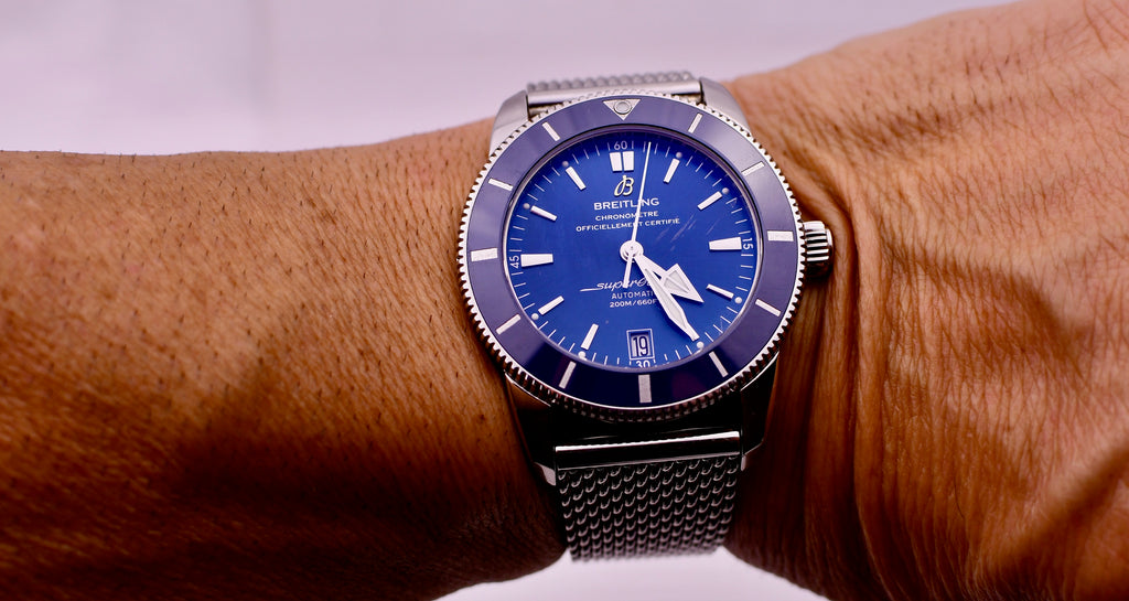 Case #630 — Breitling Superocean Heritage II 42MM (Blue) Ref. AB2010