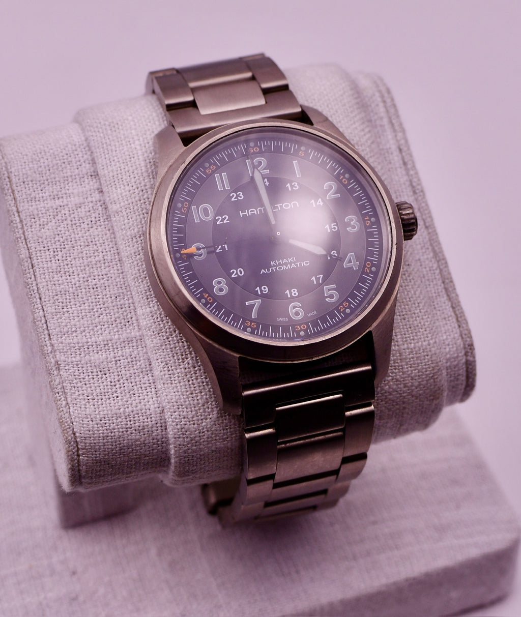 Case #649 — Hamilton Watch Company Khaki Field Titanium 38 Ref. H70205830