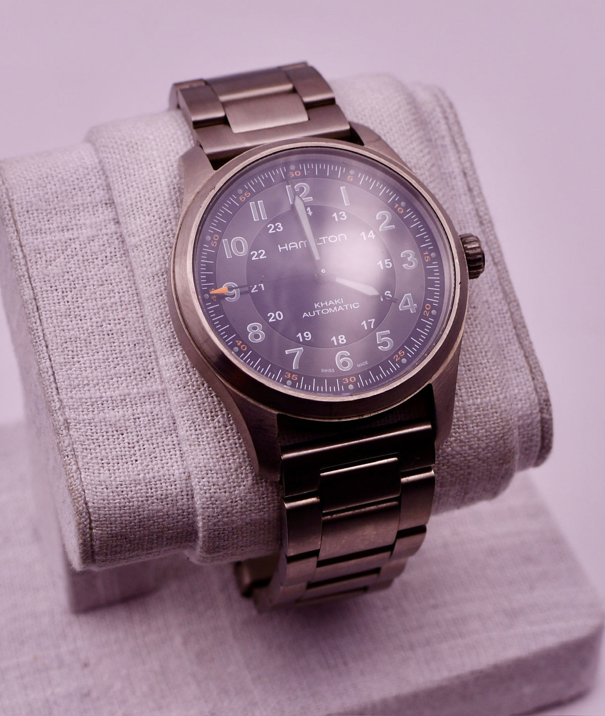 Case #649 — Hamilton Watch Company Khaki Field Titanium 38 Ref. H70205830