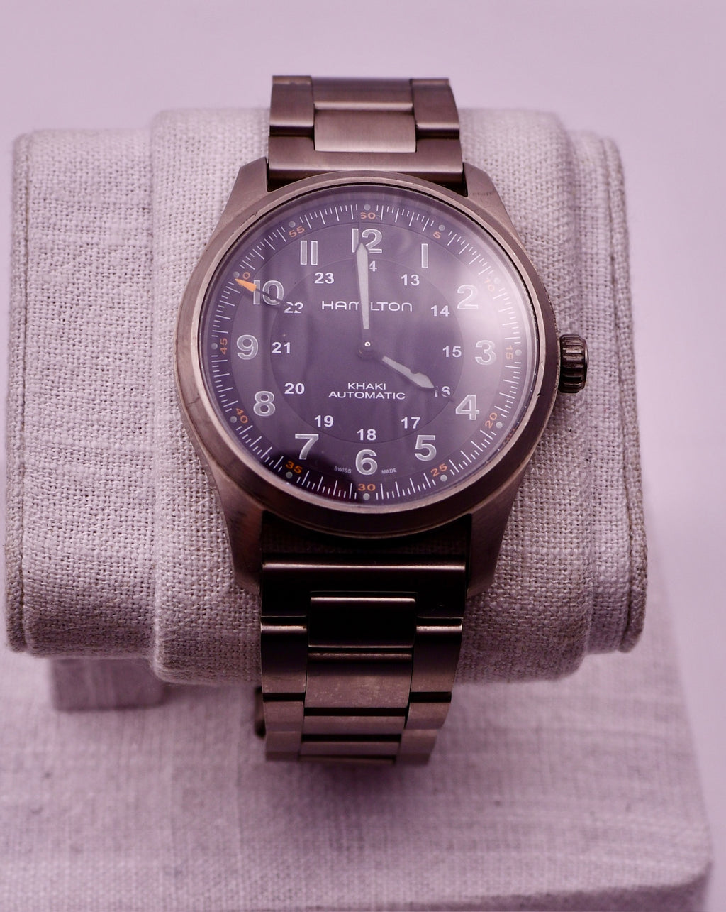 Case #649 — Hamilton Watch Company Khaki Field Titanium 38 Ref. H70205830
