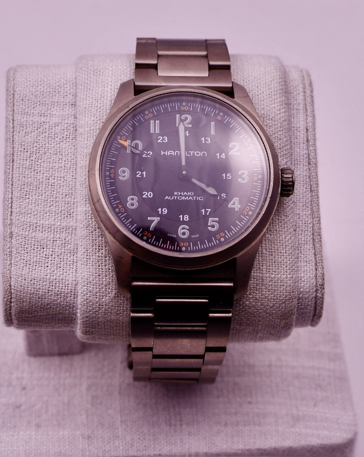 Case #649 — Hamilton Watch Company Khaki Field Titanium 38 Ref. H70205830