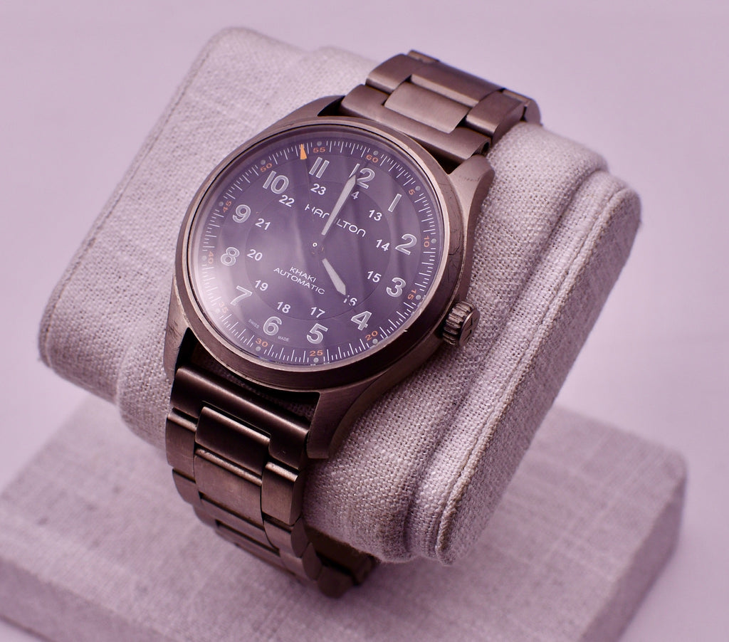 Case #649 — Hamilton Watch Company Khaki Field Titanium 38 Ref. H70205830
