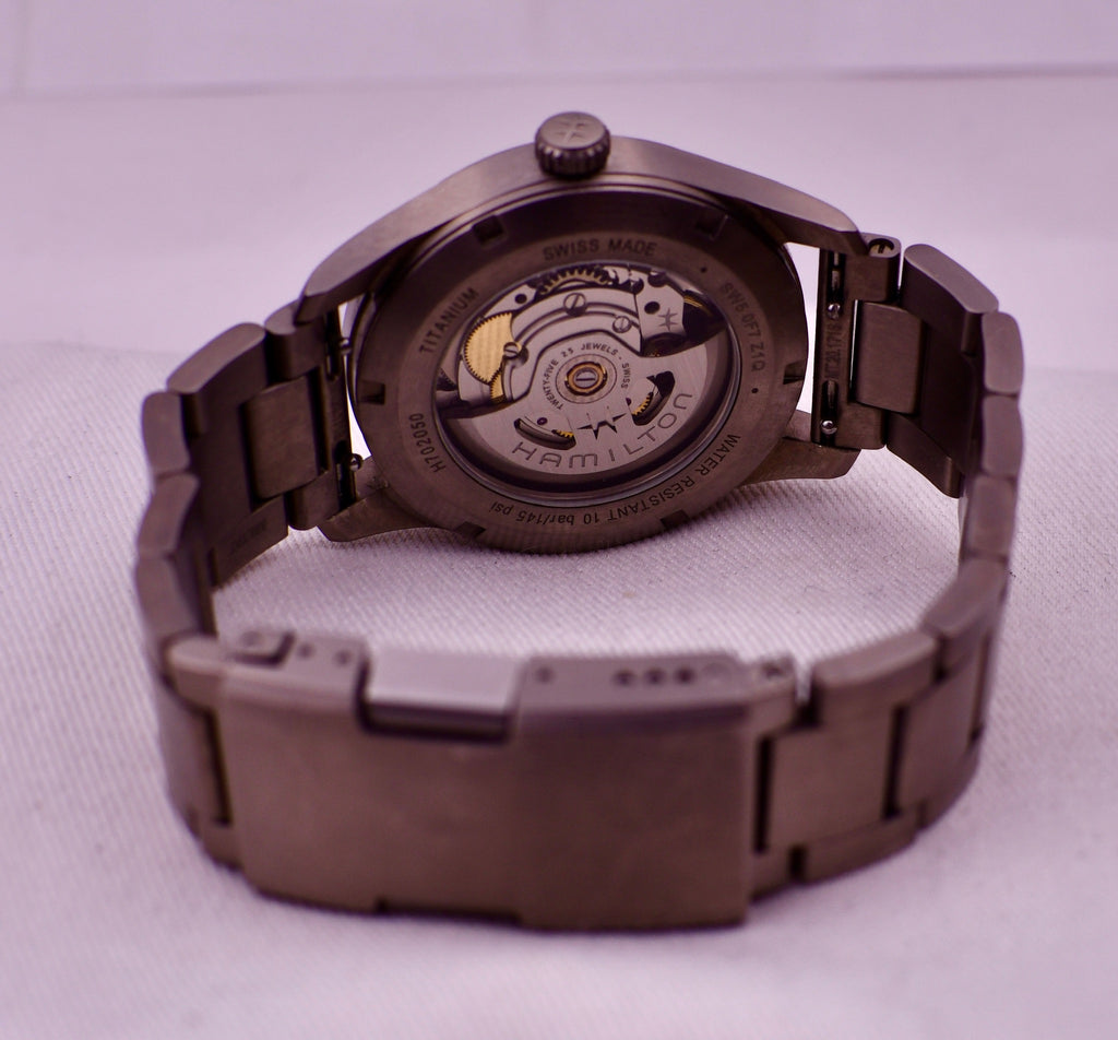 Case #649 — Hamilton Watch Company Khaki Field Titanium 38 Ref. H70205830